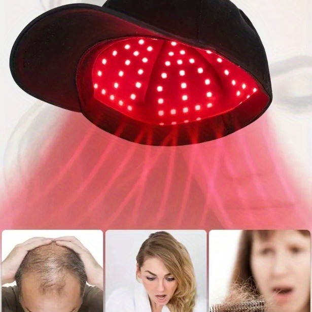 Red light therapy hair care cap hair care device portable portable hair follicle care hair dense hair care helmet hair care - Image 4