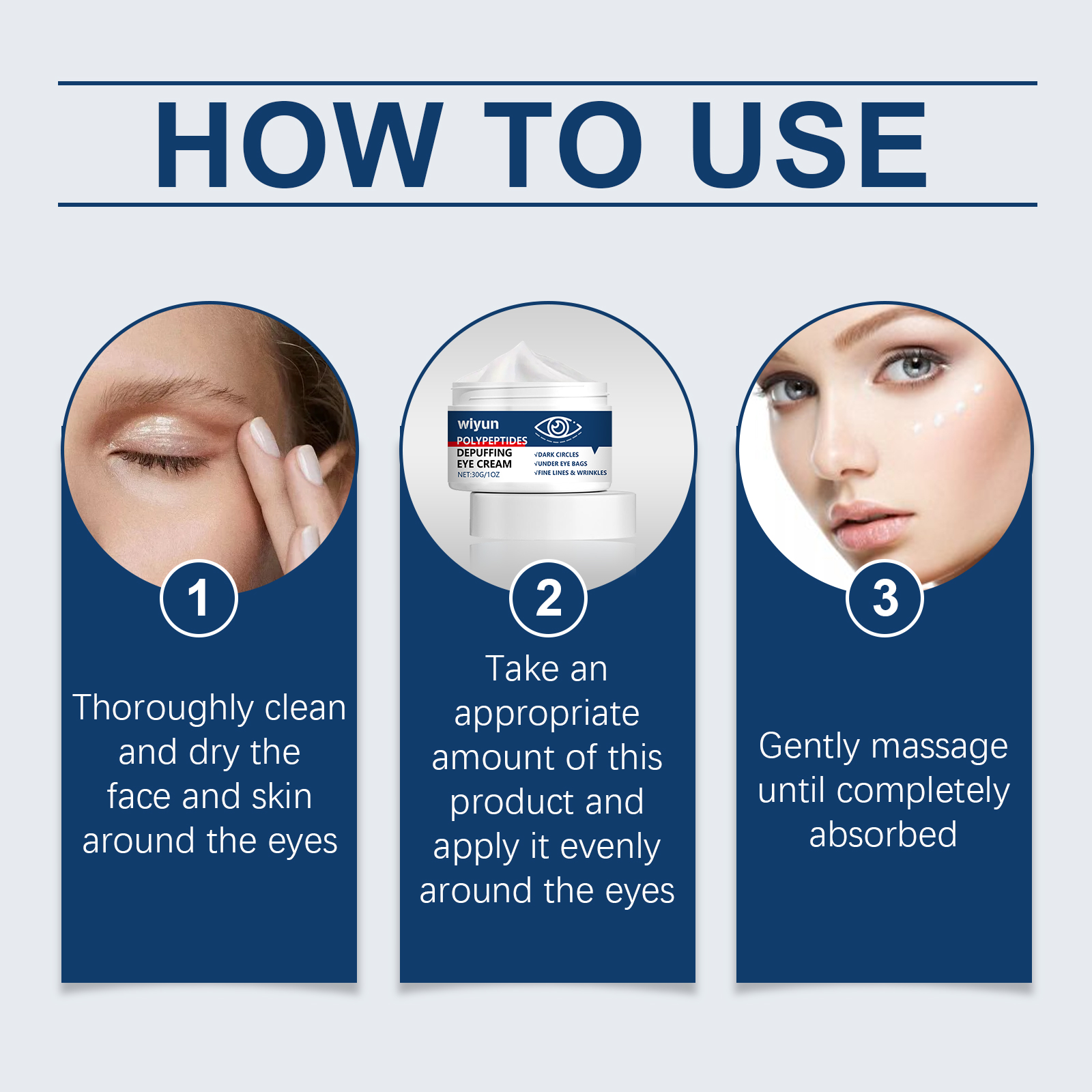 Wiyun Eye Care Cream Hydrates And Moisturizes The Skin Around The Eyes - Image 6