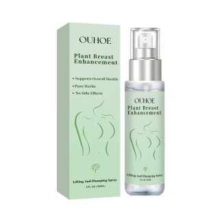 OUHOE Natural Herbal Breast Spray Moisturizes Plump, Firming And Firming Breasts Massage Treatment