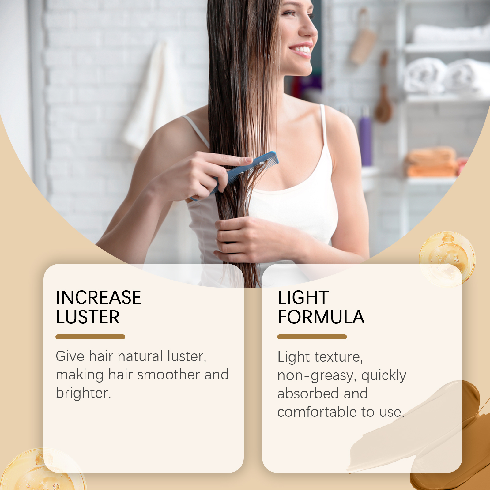 Batana Oil Hair Care Cream Hair Care Improves Hair Quality Nourishes Scalp Batana Oil Hair Mask - Image 5