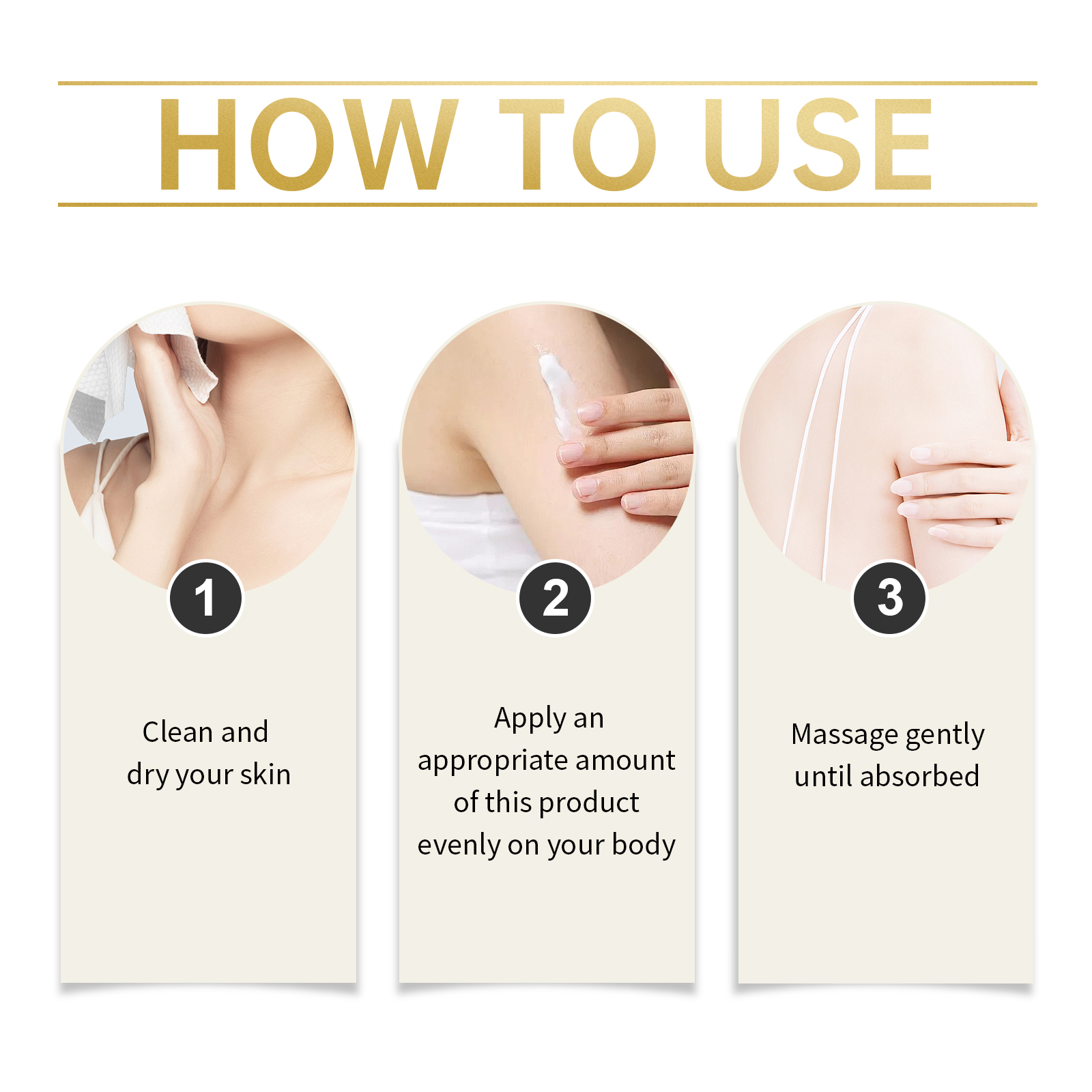 Viareline Gold Collagen Body Lotion Hydrates And Moisturizes Skin Refreshing, Tender And Nourishing Body Lotion - Image 6