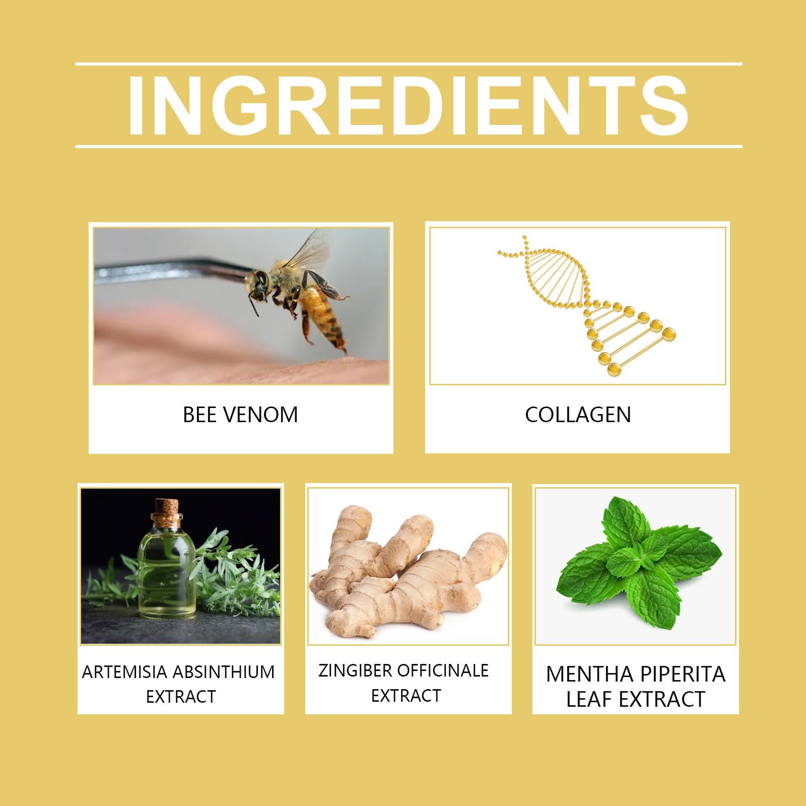 Ximonth Ginger And Mint Care Essence Moisturizes The Body And Firming And Lifting Massage Treatment - Image 5