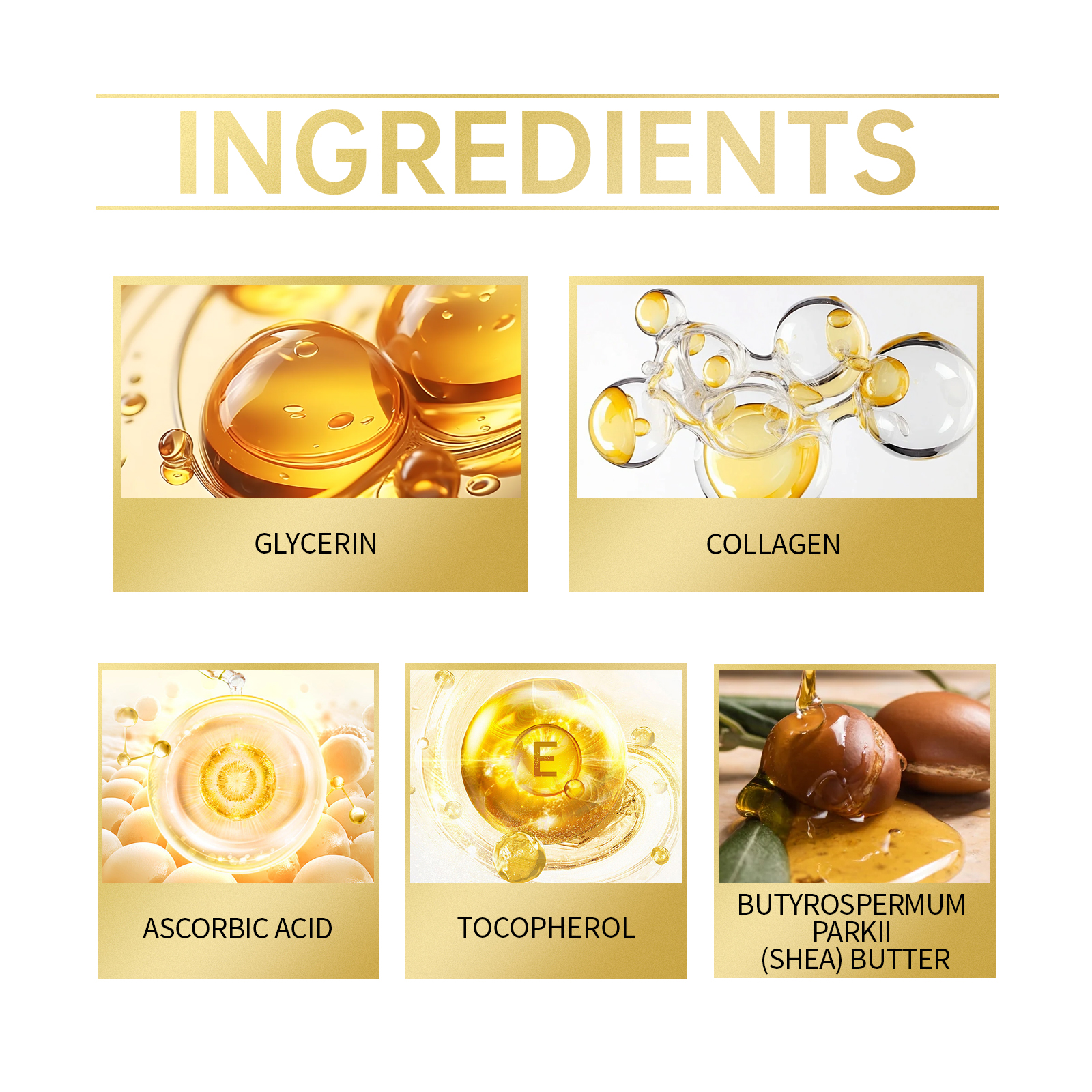 Viareline Gold Collagen Body Lotion Hydrates And Moisturizes Skin Refreshing, Tender And Nourishing Body Lotion - Image 5