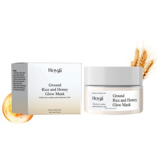 Hoygi Honey Rice Moisturizing Mask Facial Cleansing Mud Mask Hydrating And Hydrating Soft Skin Mask