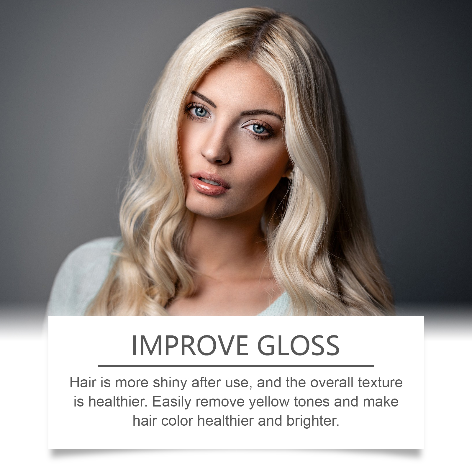 Nourishing Purple Conditioner Hair Care Soft Shine Improve Dry Hair Color Long Lasting Conditioner - Image 4