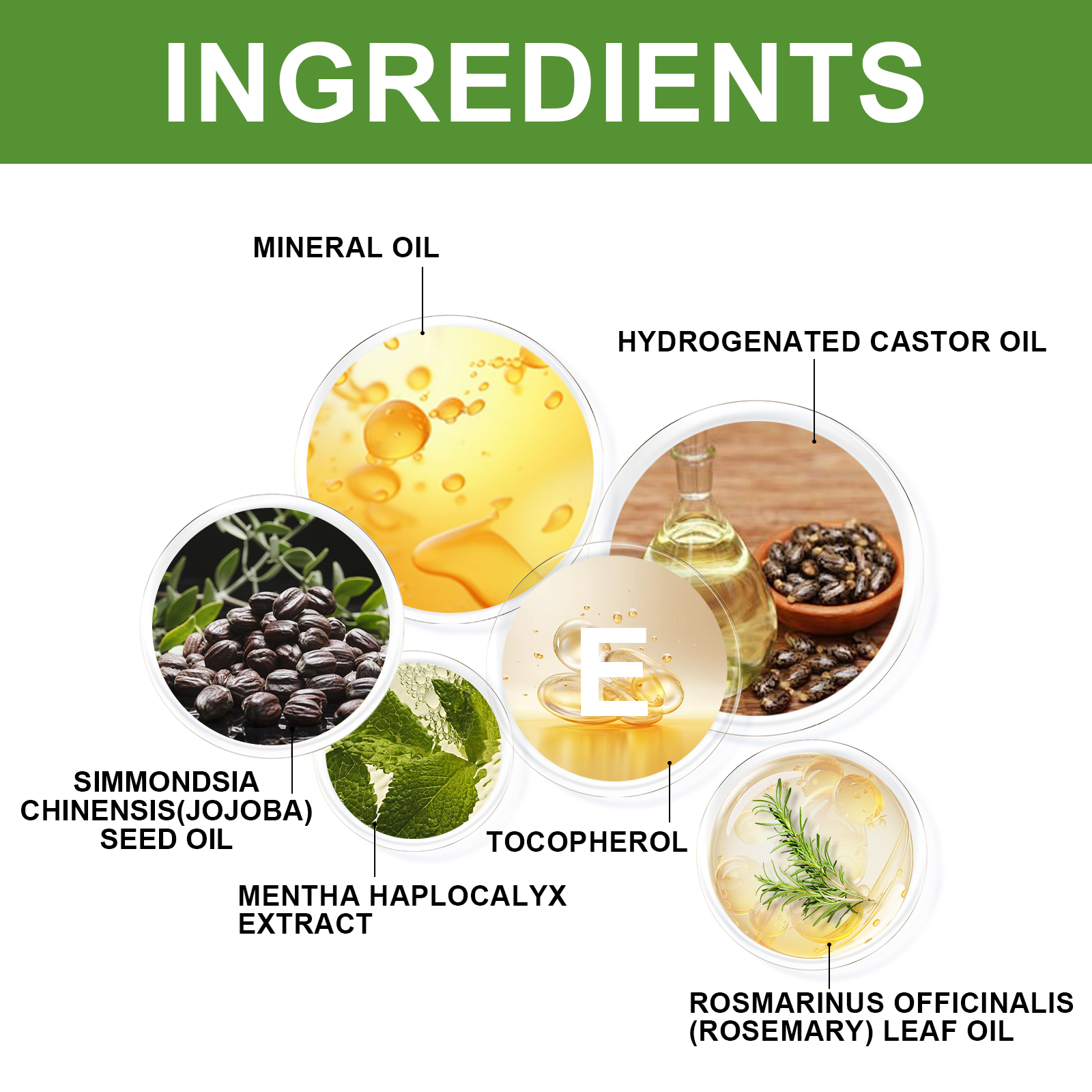 Rosemary Hair Care Essential Oil Repair Hair Dry Hair Frizz Smoothing Hair Care Essential Oil - Image 6