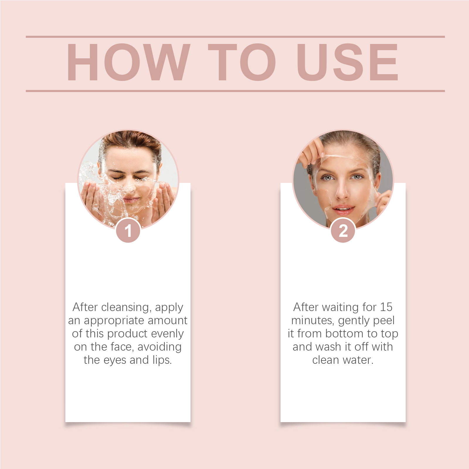 Hoygi Collagen Peel Mask Gentle Moisturizing, Hydrating, Brightening And Moisturizing Skin Peel Mask - Image 6