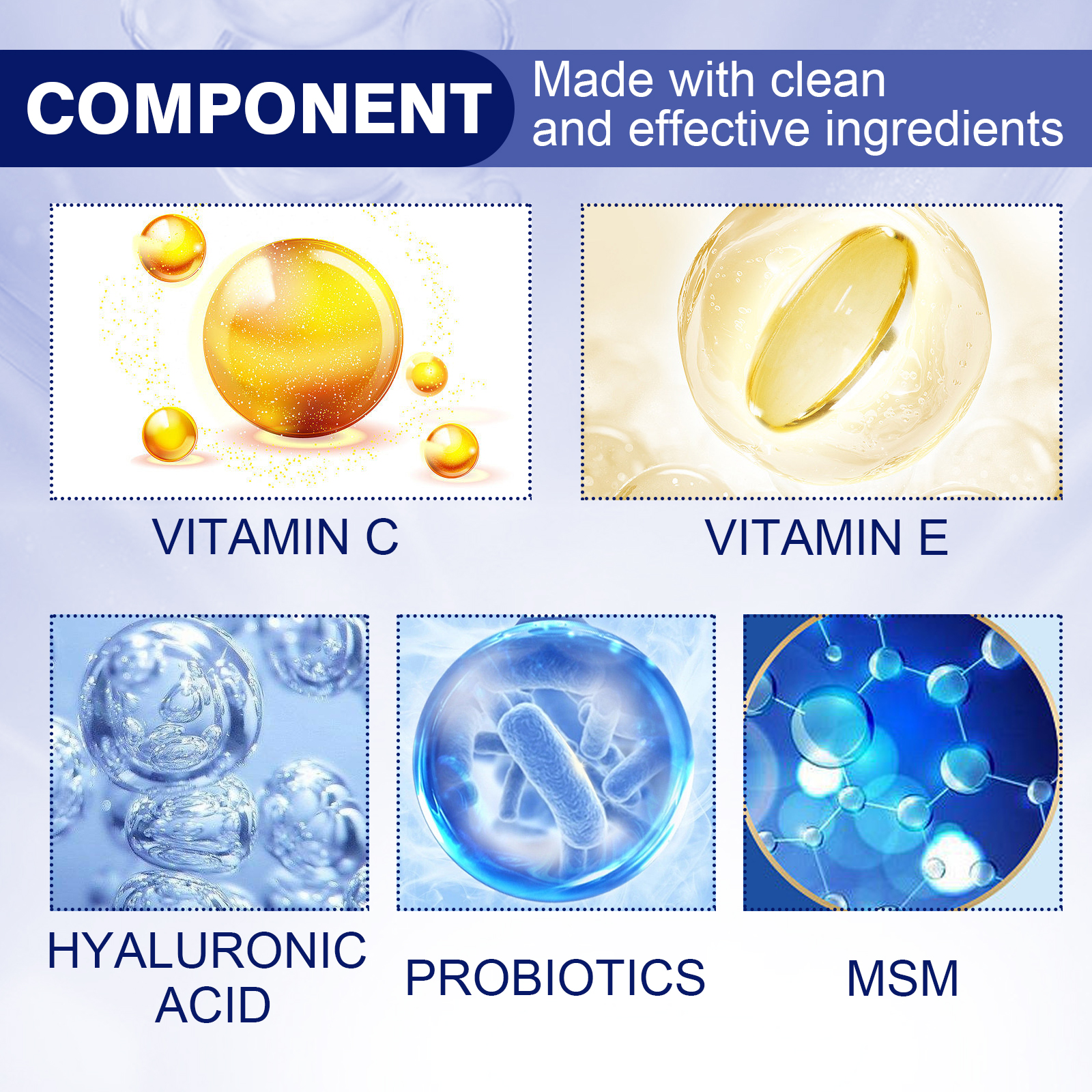 Anti-aging Vitamin C Facial Essence, Reduces Spots Acne Fine Lines, Moisturizes Facial Essence - Image 6