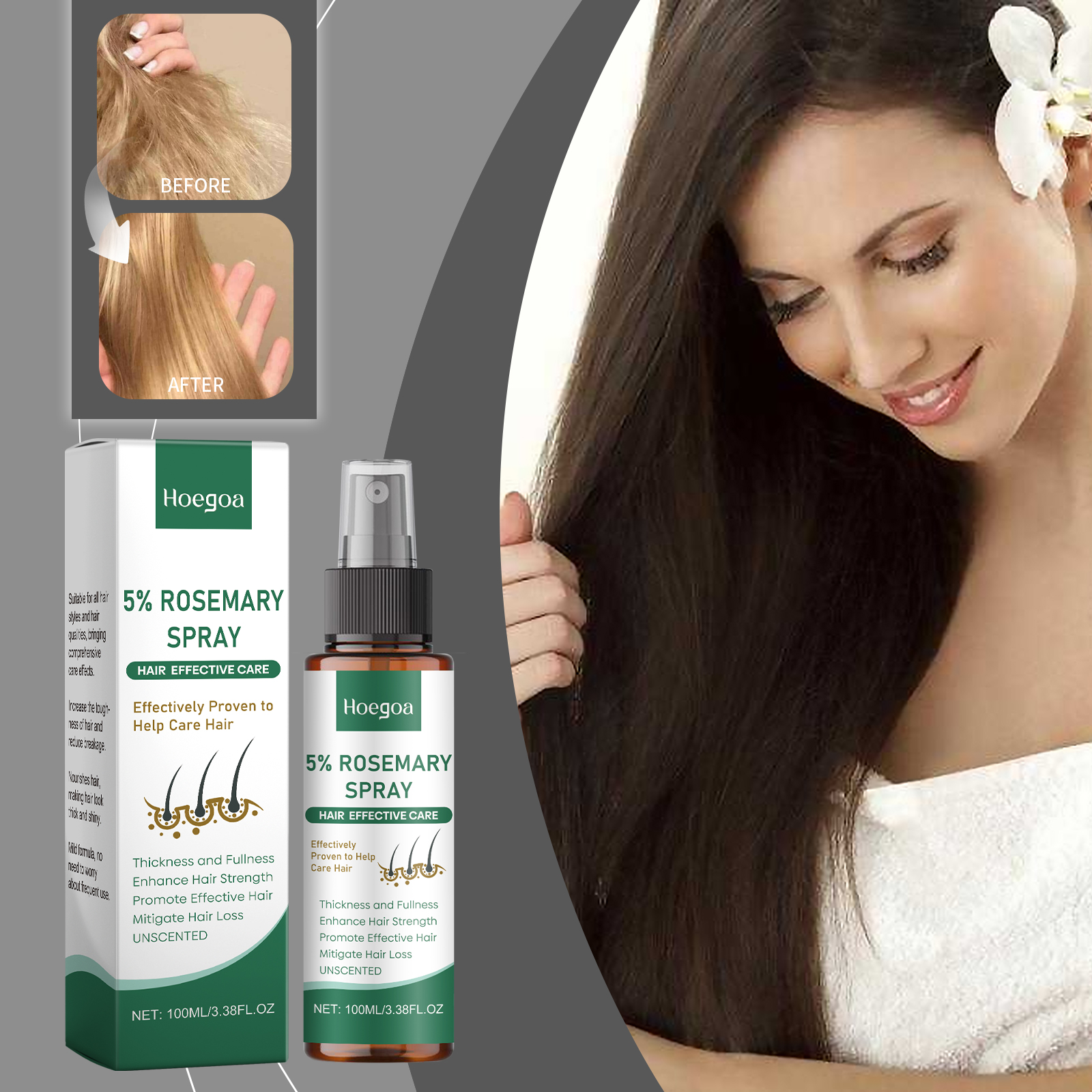 Hair Care Solution Nourishes Hair, Leaves Hair, Leaves Hair, Leaves Hair, Leaves Hair, And Leaves Hair - Image 3