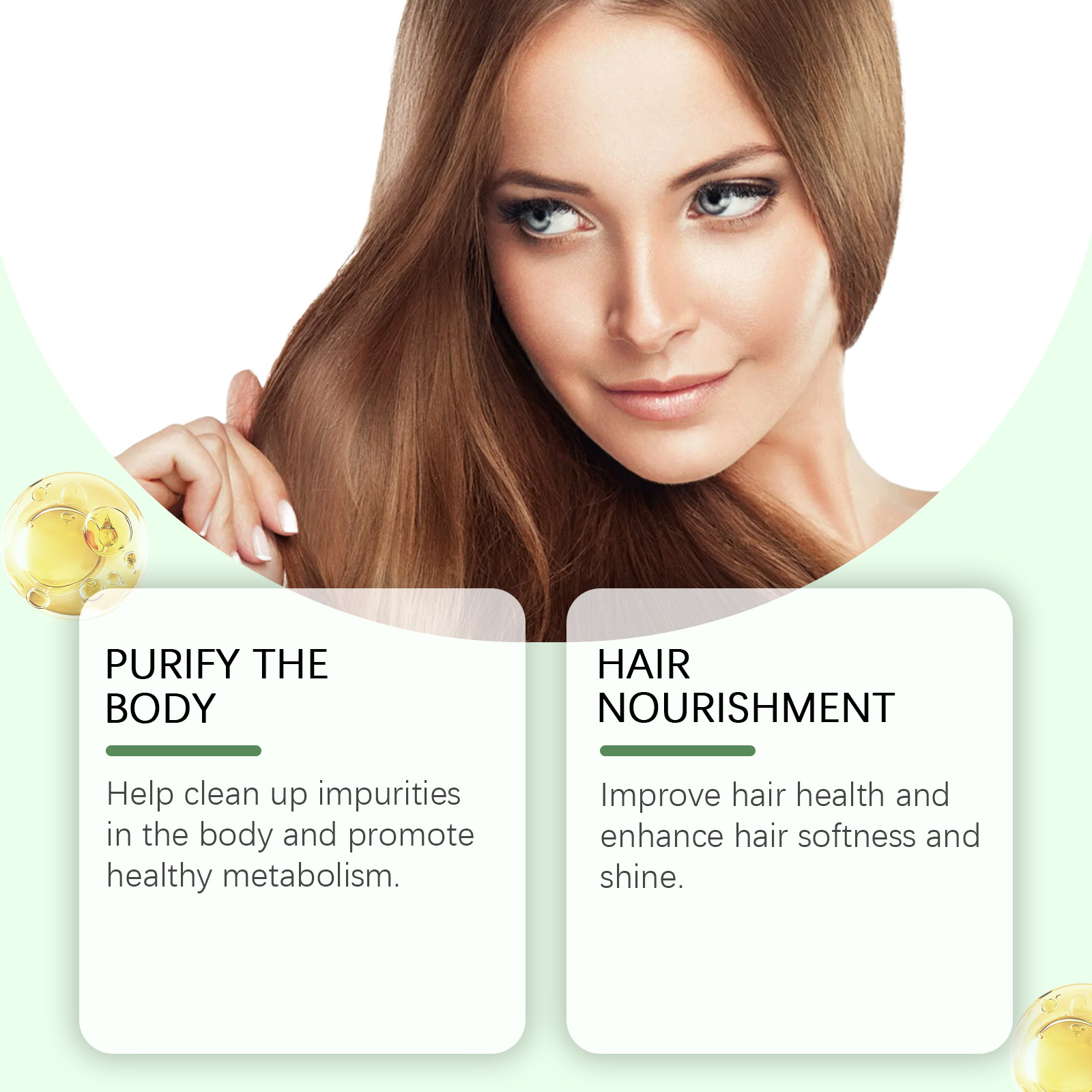OceAura Multi-Effect Castor Oil Gentle Moisturizing, Hydrating And Repairing Skin And Nourishing Hair Follicles Multi-Effect Essential Oil - Image 4