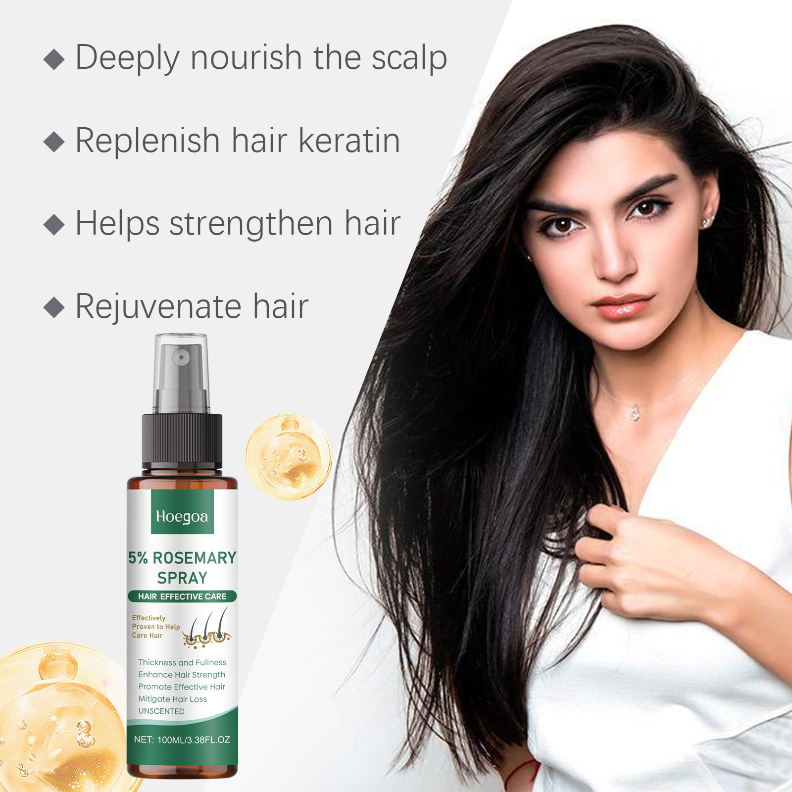 Hair Care Solution Nourishes Hair, Leaves Hair, Leaves Hair, Leaves Hair, Leaves Hair, And Leaves Hair - Image 4