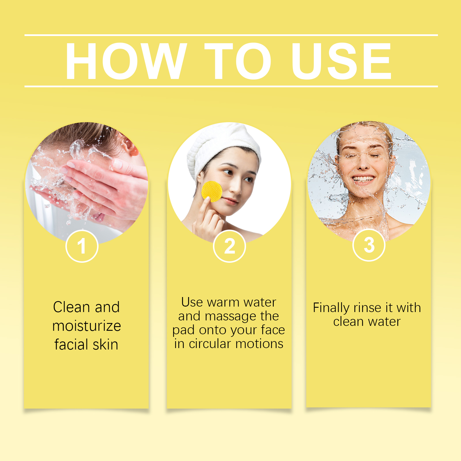 Jaysuing Kojic Acid And Turmeric Balanced Water-Oil Cleansing Pad, Gently Cleanses The Skin's Keratin Layer, Softly Purifies And Soothes The Skin Cleansing Pad - Image 6