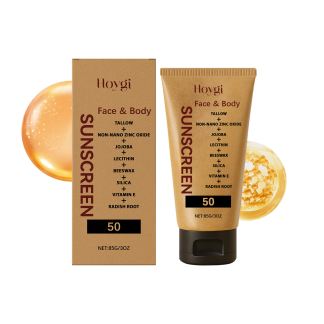 Hoygi Light Protective Cream, Moisturizes And Moisturizes Outdoor Isolation Protection In Summer Natural Lightweight Non-Sticky Protective Cream