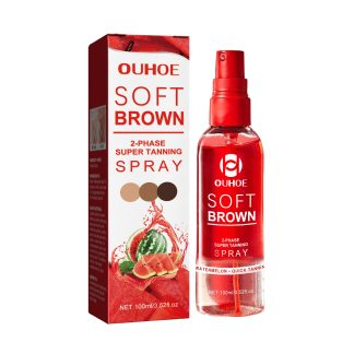 OUHOE Tanning Spray, Outdoor Tanning Self-Tanning Bronze Skin Moisturizing And Toning Spray