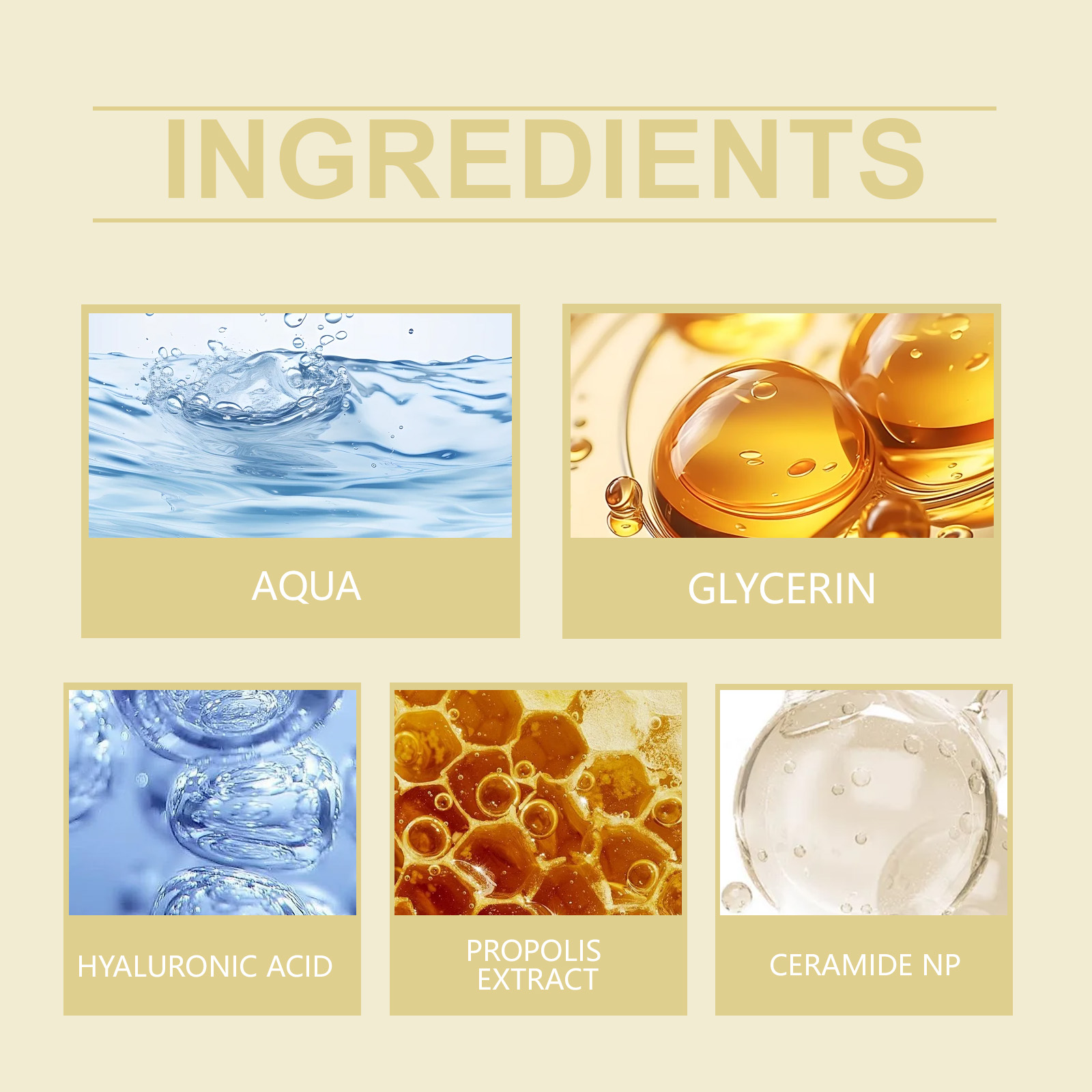 Hoygi Honey Ceramide Toner, Face Essence Spray Hydrating Moisturizing Face Toner - Afbeelding 5