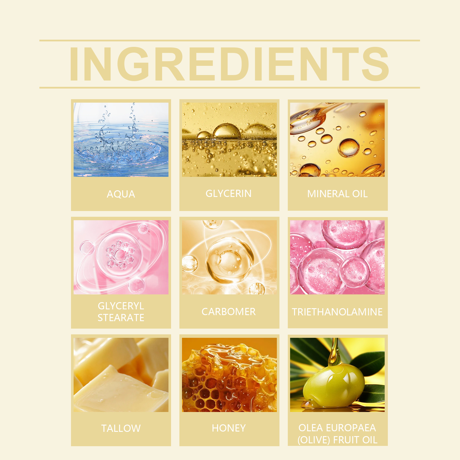 Hoygi Tallow Honey Moisturizer, Deeply Hydrates And Moisturizes Tender, Improves Dry Redness, Soothes And Protects Skin - Image 5