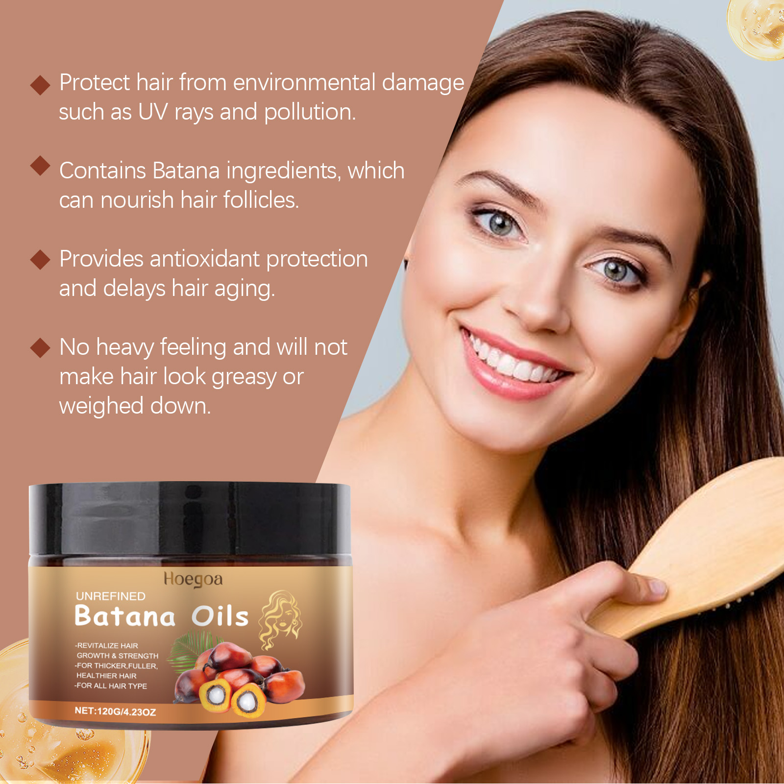 Hair Care Cream Gently Nourishes Hair Repair Supple Shine Hydrating Daily Massage Scalp Care Cream - Image 5