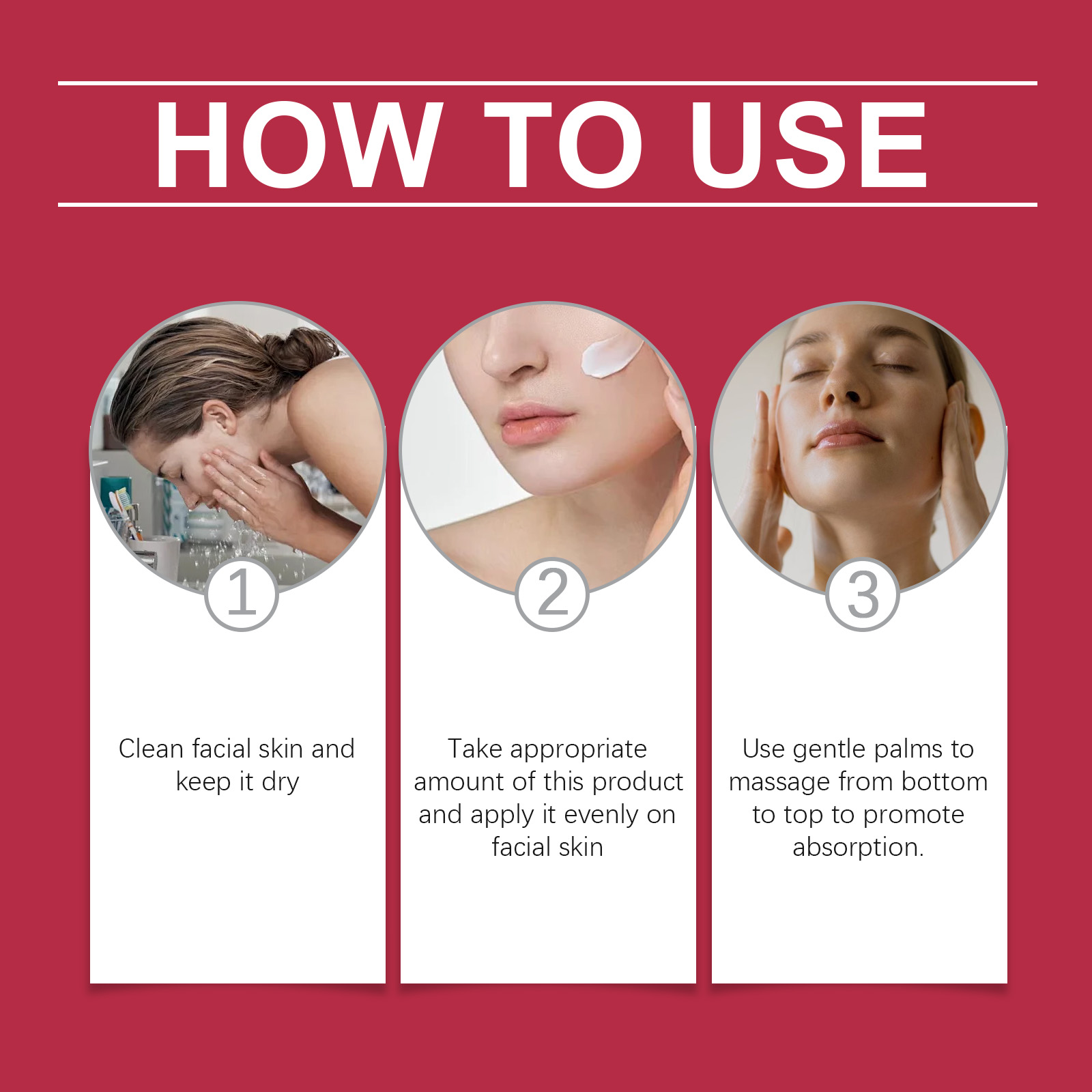 Wiyun Firming Skin Care Cream Brightening Skin Moisturizing Light Line Firming Moisturizing Repair Brightening Care Cream - Image 6