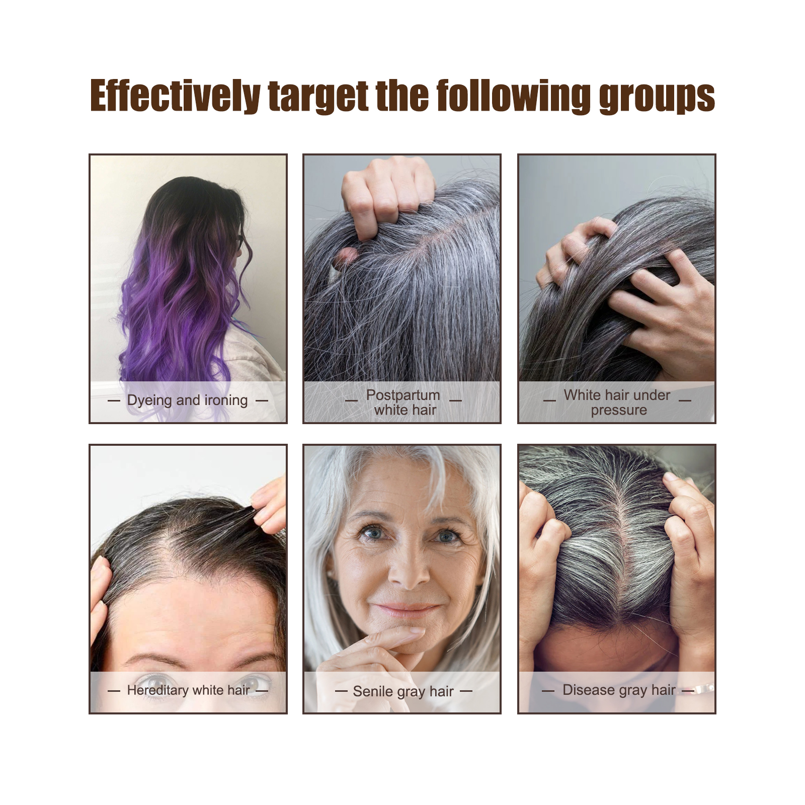 Black Hair Essence Scalp Care Massage Moisturizing Hair And Strengthening Hair Lotion Black Hair Essence - Image 3