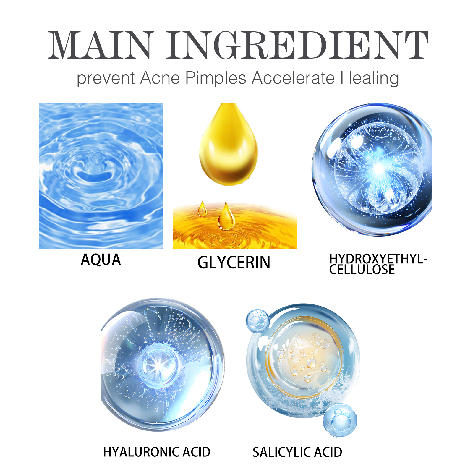 OUHOE Salicylic Acid Essence Hydrates And Moisturizes Soft And Delicate Skin And Face - Image 5