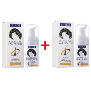 Elastin, Anti-Frizz Curly Hair Volumizing Natural Fluffy Moisturizing Styling Perm Care Style - Image 3