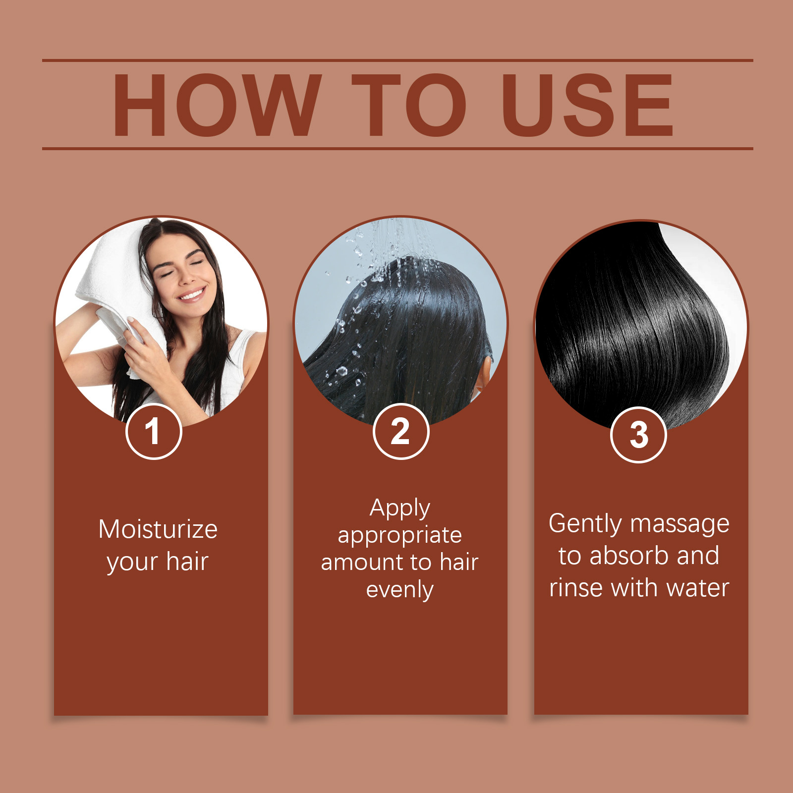Batana Oil Hair Care Cream Nourishes And Restores Hair Ends, Improves Dry And Frizzy Hair And Brightens Hair Care Cream - Image 7