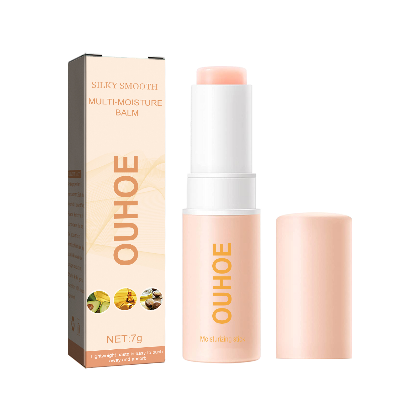 Anti-Wrinkle Moisturizing Stick, Moisturizes And Brightening Skin, Reduces Fine Lines On Face And Neck Stick - Image 2