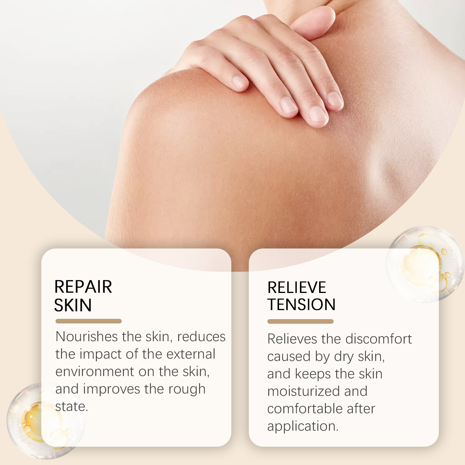 WoodSleep Tallow Honey Skin Moisturizer Hydrates Dry, Nourishes And Improves Skin - Image 3