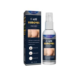EELHOE Underarm Refreshing Hair Removal Spray (30ml For Men) Is A Gentle Underarm Hair Removal Spray That Does Not Irritate And Removes Fine And Smooth Hair