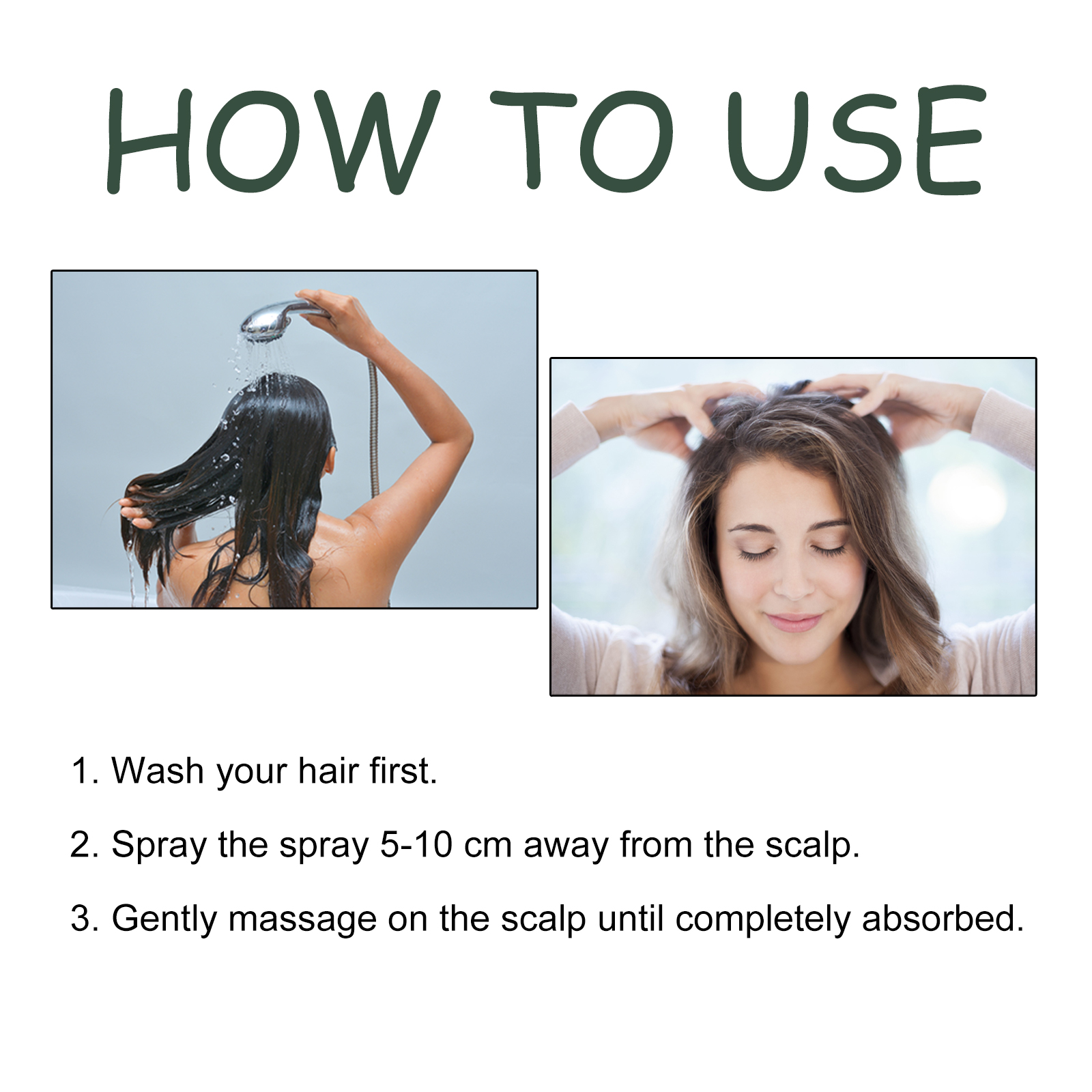 AMZ Onion Essence Hair Spray, Repair Dry Hair Improve Short-Tempered Disposable Nourish Hair Oil - Image 6