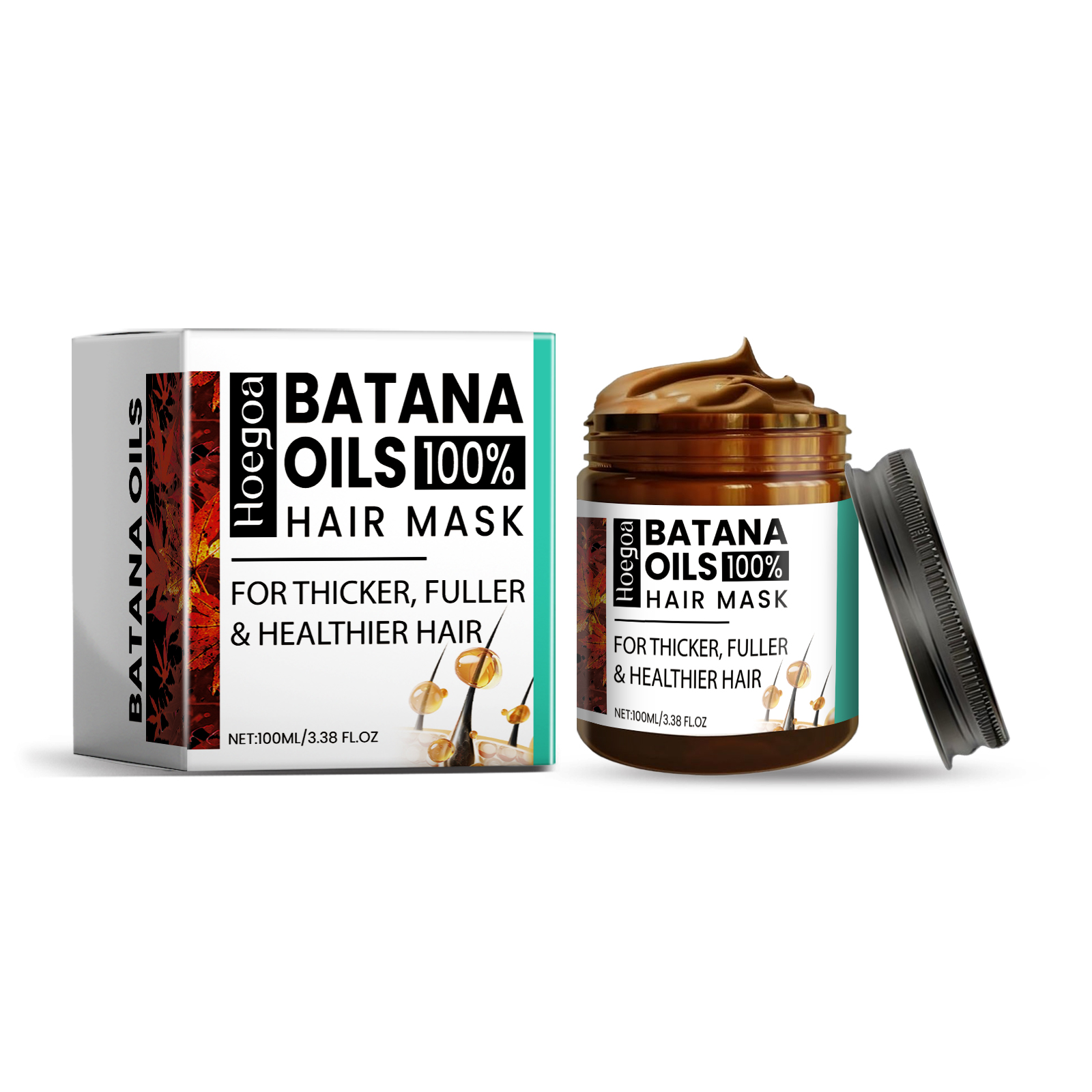 Batana Oil Hair Mask Improves Hair Quality, Nourishes Scalp, Moisturizes And Softens Hair Essential Oil - Image 2