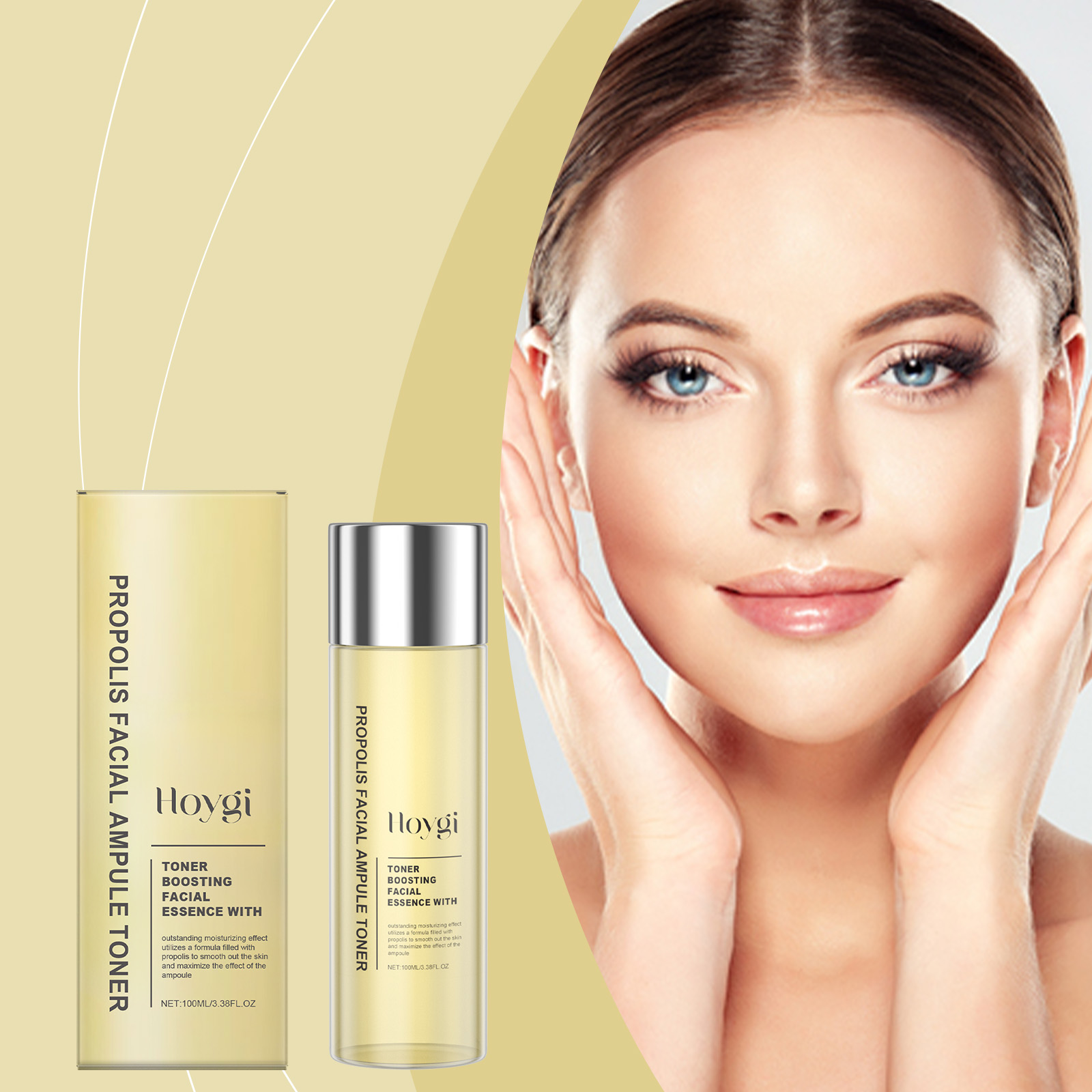 Hoygi Honey Ceramide Toner, Face Essence Spray Hydrating Moisturizing Face Toner - Afbeelding 2