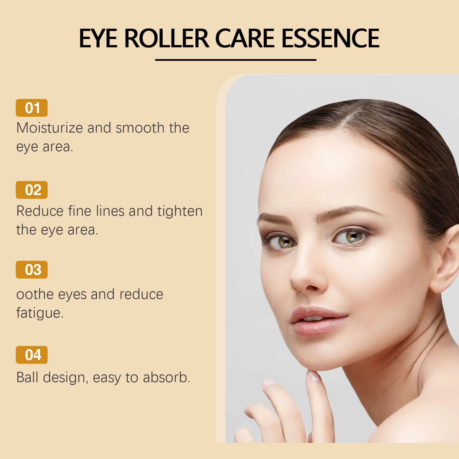 West&Month Eye Care Essence, Firming Eyes, Nourishing And Moisturizing Skin Massage And Moisturizing Essence - Image 4