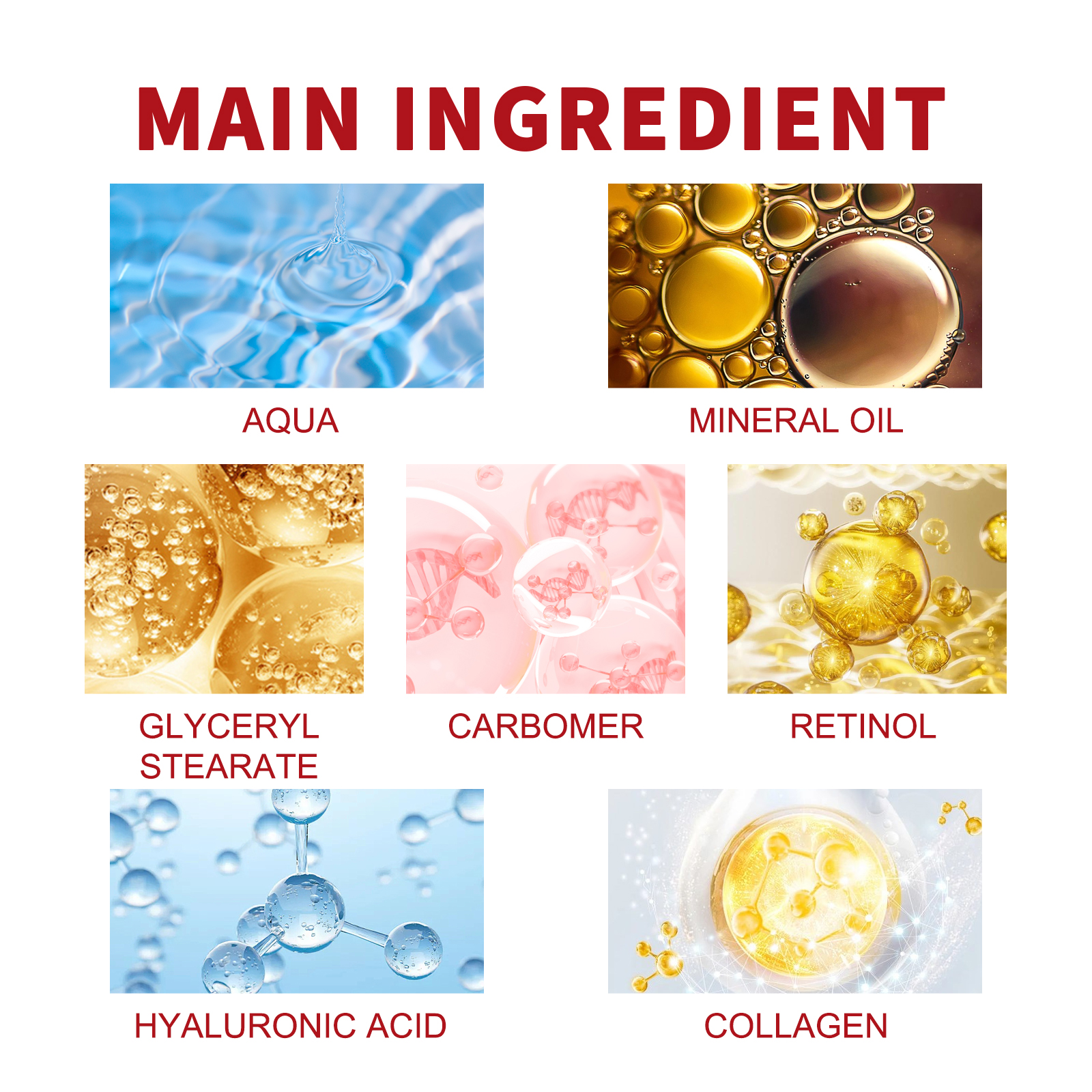 Retinol Moisturizing Cream To Reduce Fine Lines, Dark Circles, Moisturize, Tighten Pores And Prevent Aging - Image 6