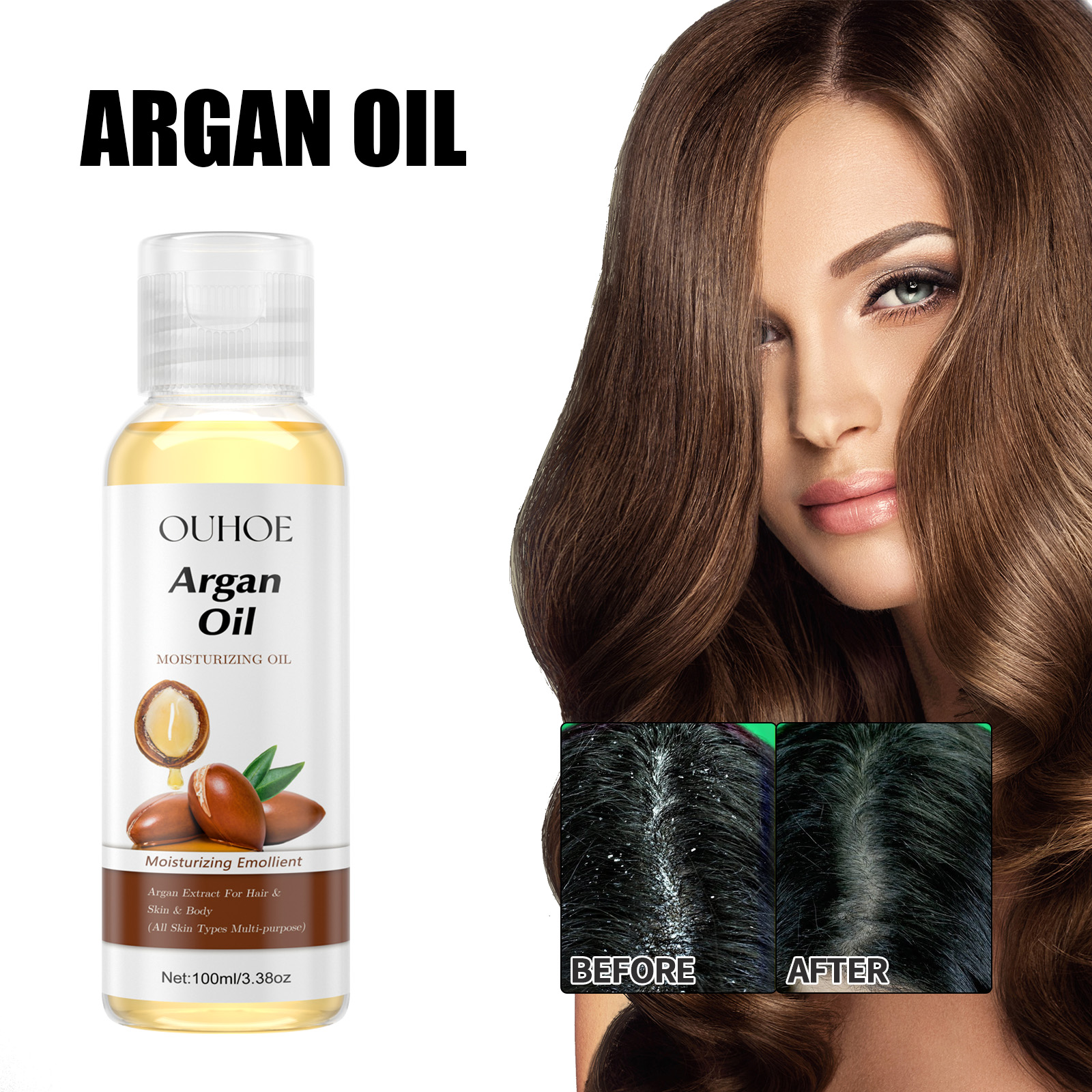Argan Oil for Hair Shining