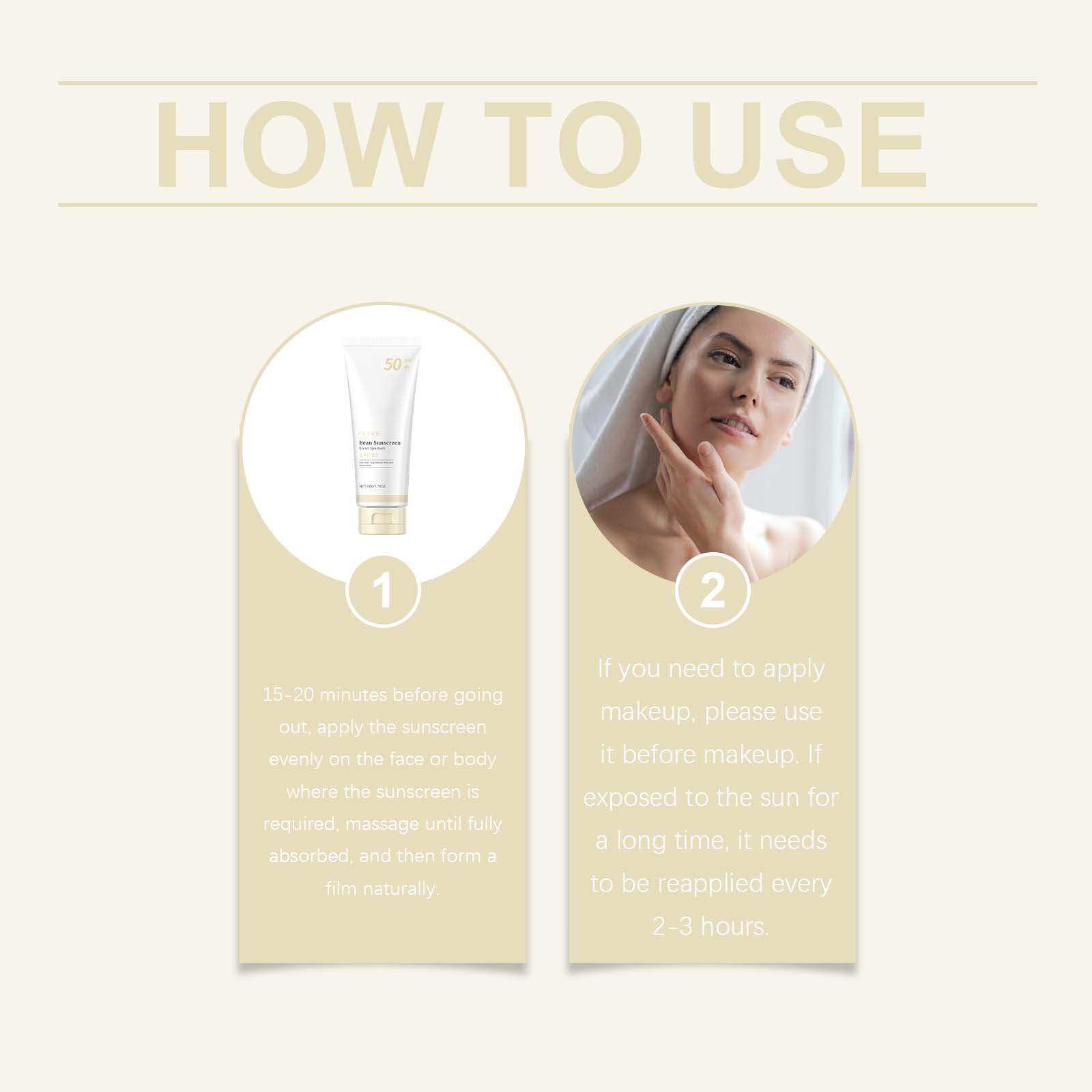 OUHOE Gentle Moisturizing Protective Cream, For Outdoor Protection Moisturizes Fresh And Lightweight Texture For Daily Commuting Isolation Protection - Image 6