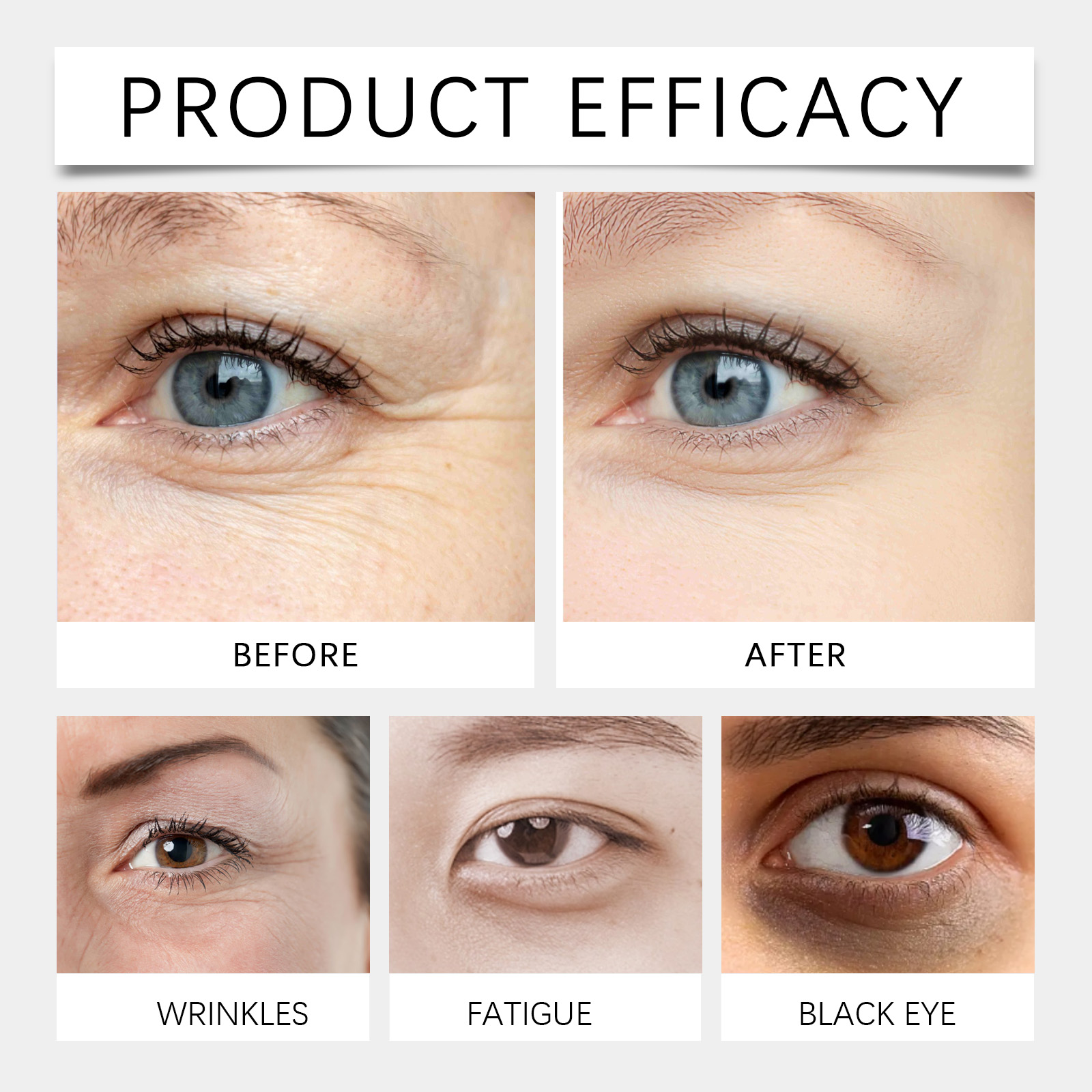 OUHOE Eye Peptide Cream, Moisturize And Moisturize The Skin Around The Eyes With A Massage Cream - Image 4