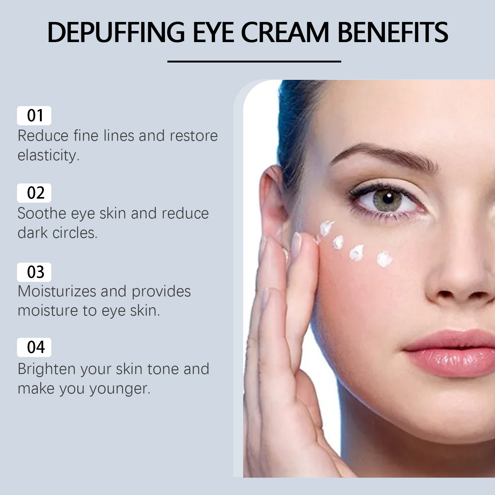Wiyun Eye Care Cream Hydrates And Moisturizes The Skin Around The Eyes - Image 4