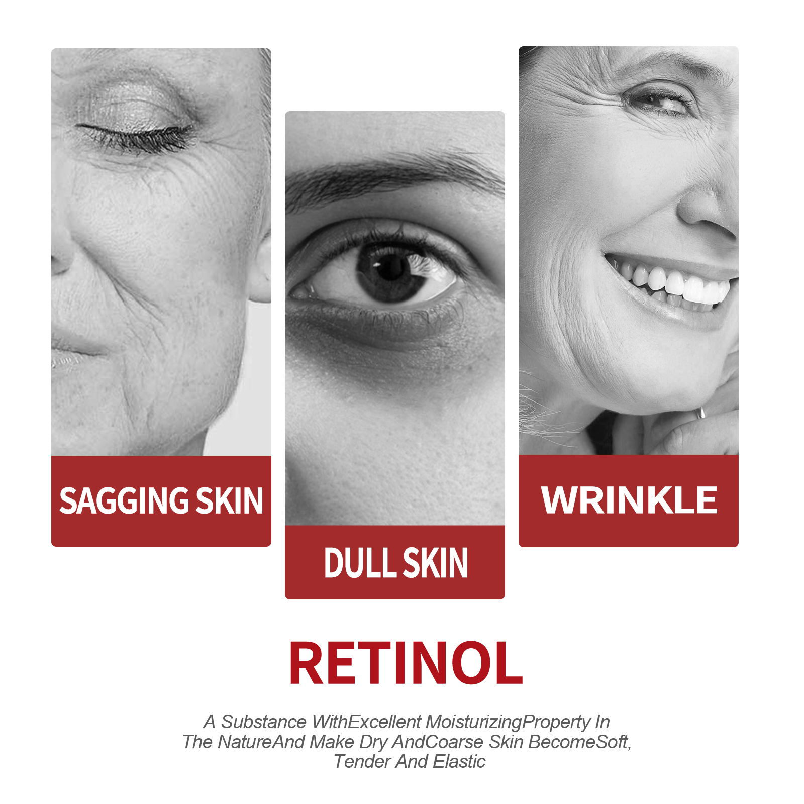 Retinol Moisturizing Cream To Reduce Fine Lines, Dark Circles, Moisturize, Tighten Pores And Prevent Aging - Image 4