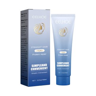 EELHOE Protein Hair Straightening Cream Nourishes Hair, Smooths Hair And Scalp, And Takes Care Of Smooth, Frizzy And Dry Hair