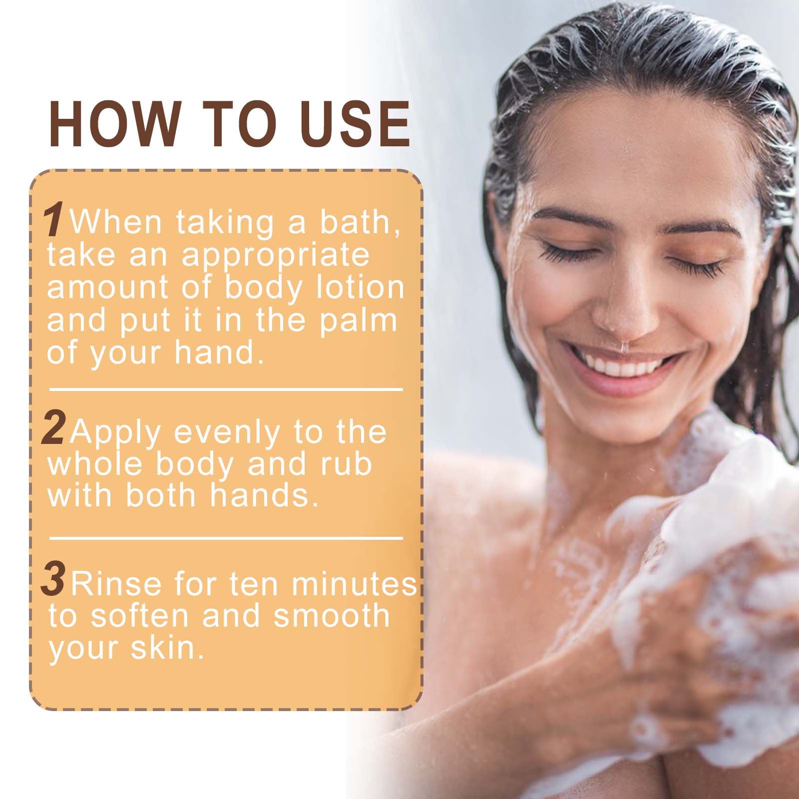 EELHOE Lymphatic Drainage Herbal Shower Gel, Deep Cleaning, Waist Shaping, Body Shaping, Skin Tightening, Tummy Tightening And Ginger Essence Moisturizing - Image 6