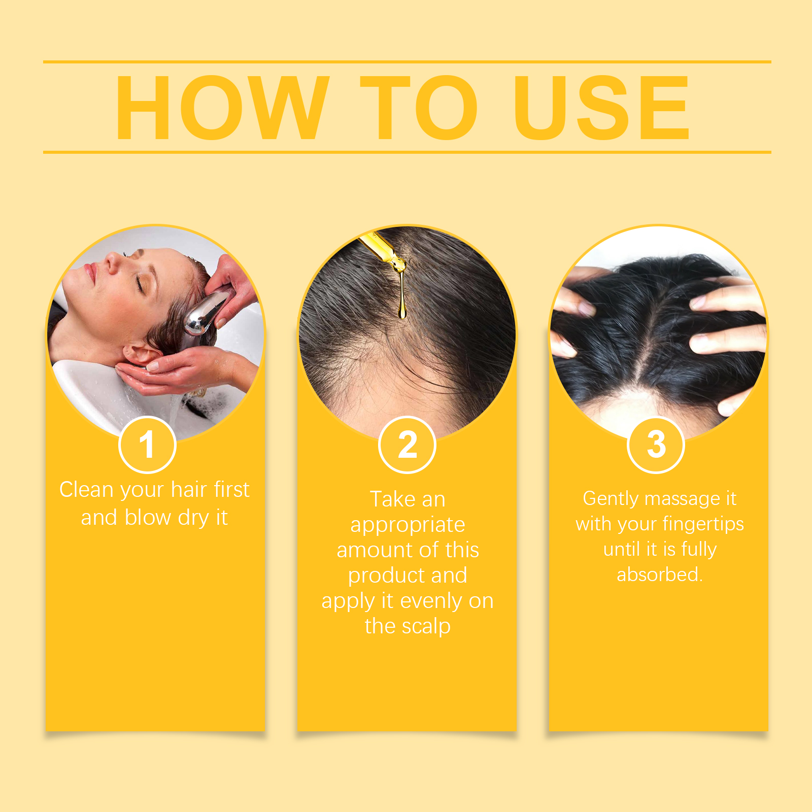 Hoegoa Hair Care Serum Herbal Serum Revitalizes Scalp Oil And Hair Flourish Serum - Image 6