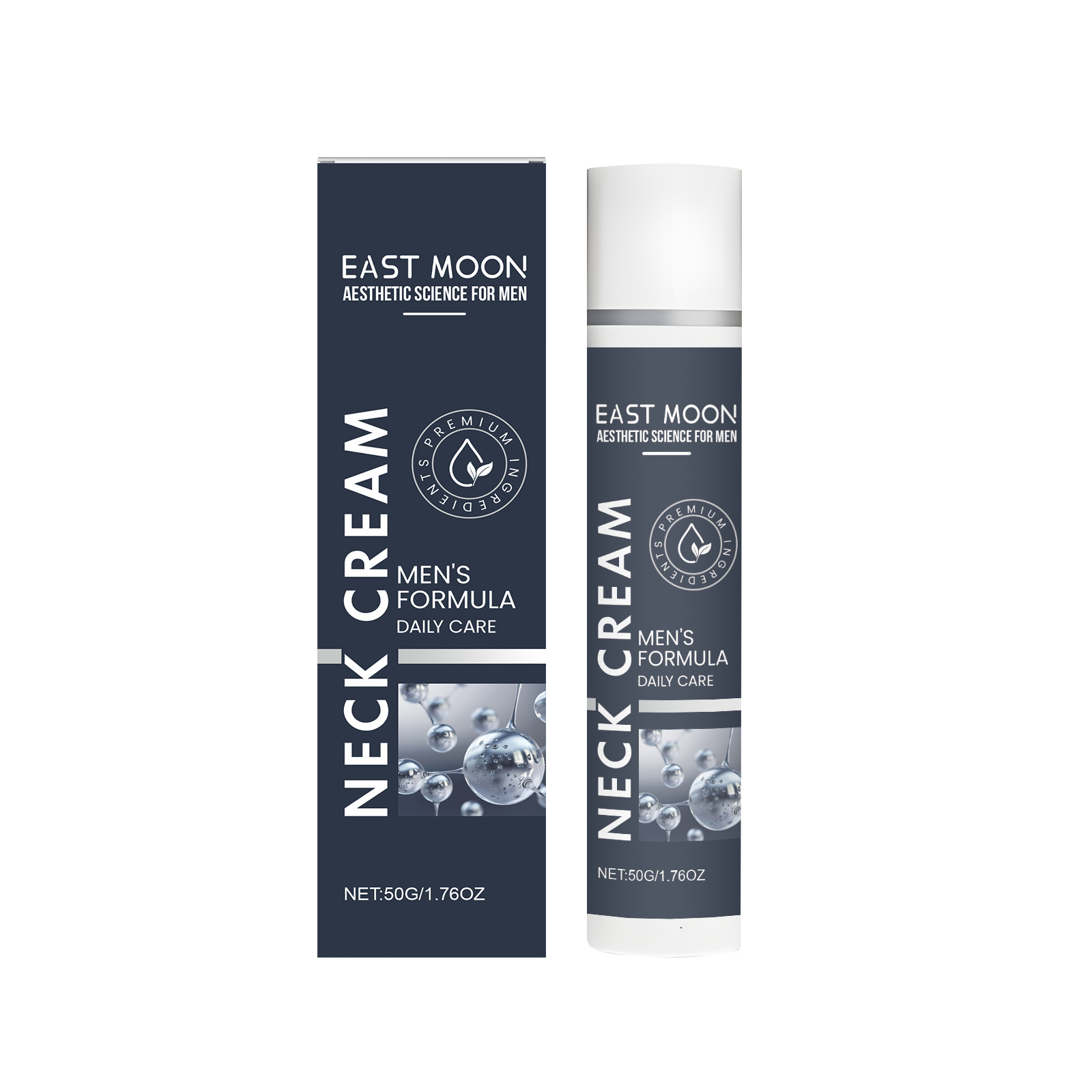 East Moon Men's Neck Moisturizing Care Cream, Hydrating And Firming Skin, Reducing Neck Wrinkles, Nourishing Care Cream