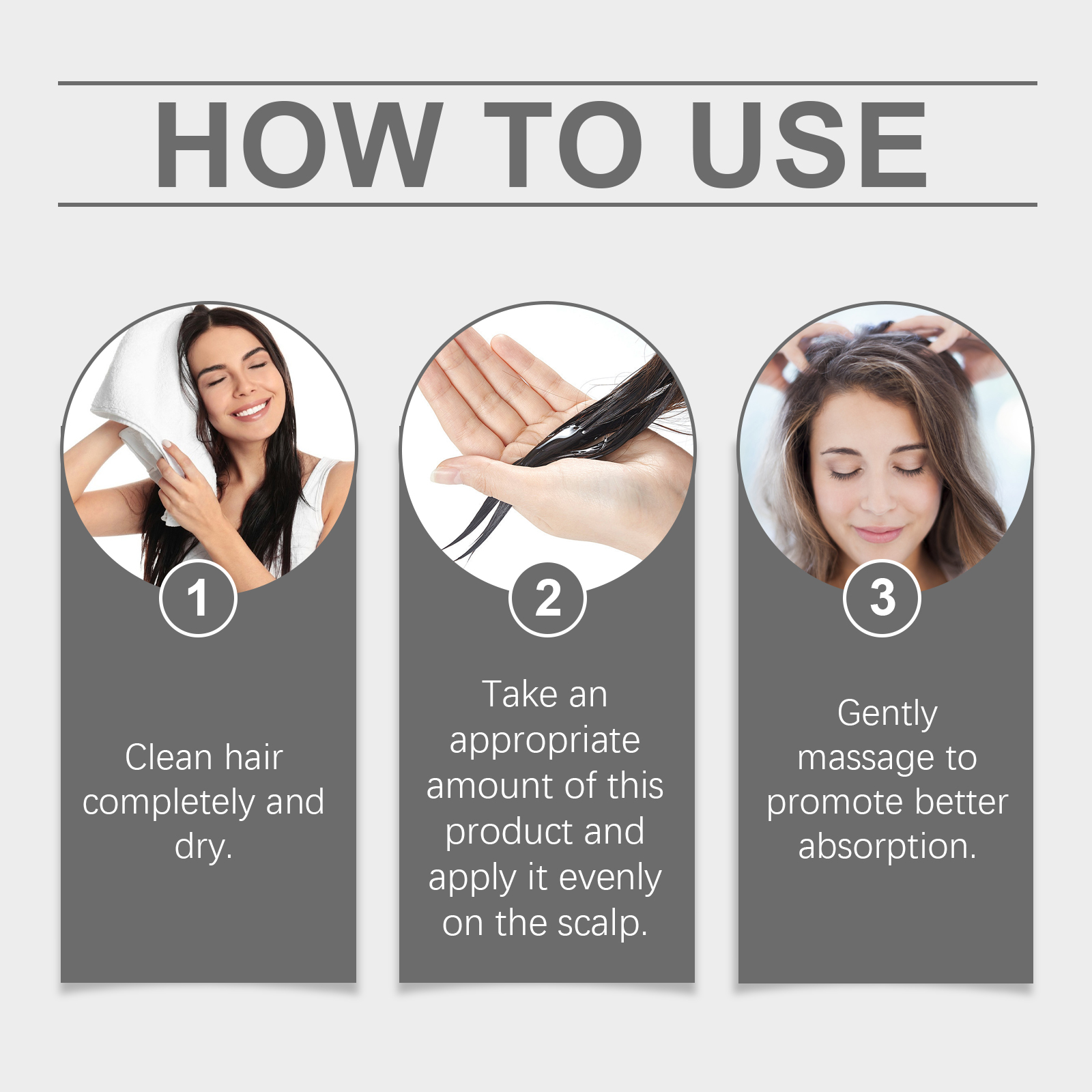 Hoegoa Hair Conditioner Essence, Dry Hair Split End Repair Frizzy Hair Moisture And Smooth Hair Care - Image 6