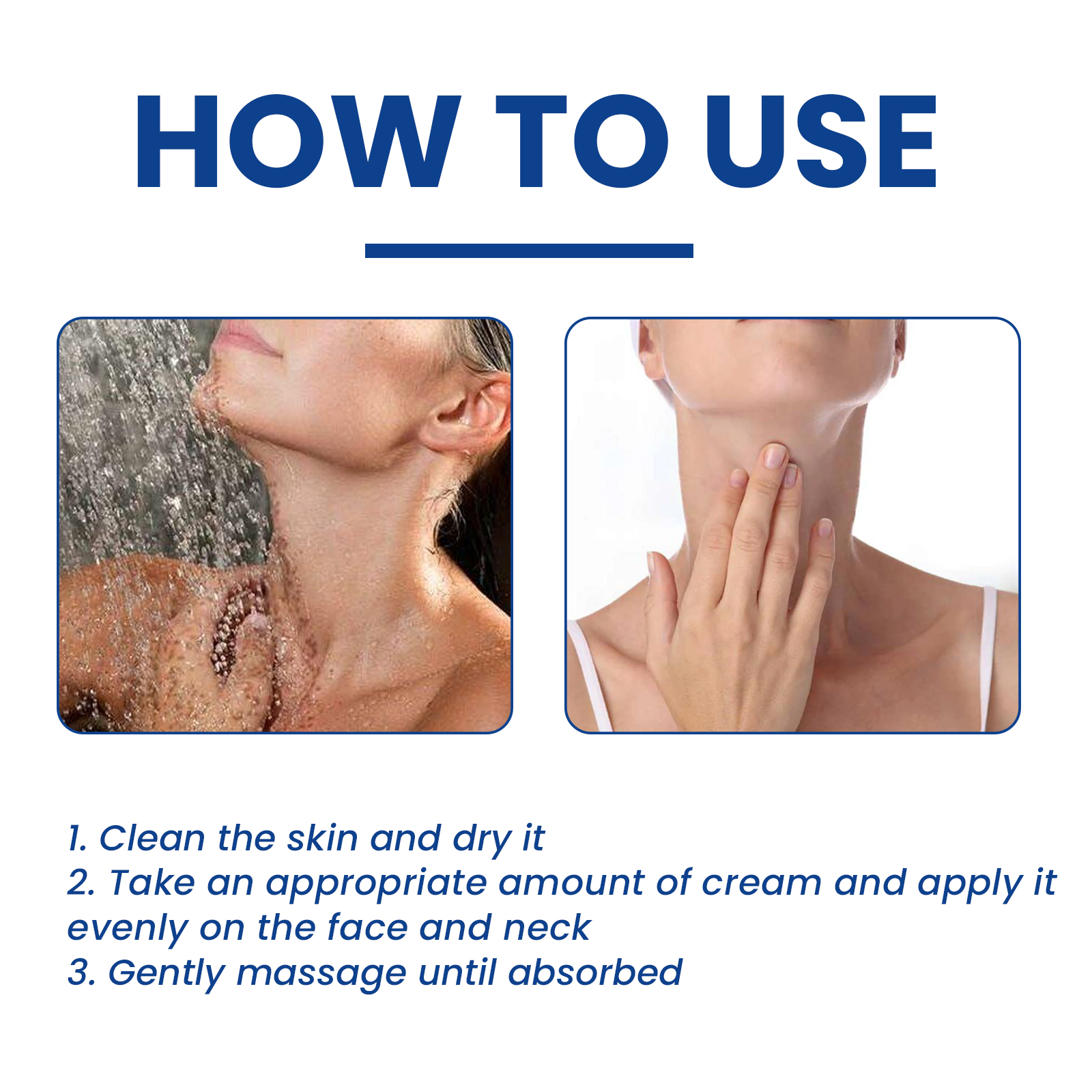 EELHOE Neck Collagen Whitening Cream Reduces Neck Lines Shape Swan Neck Lift Firming Skin Hydrating Neck Cream - Image 7
