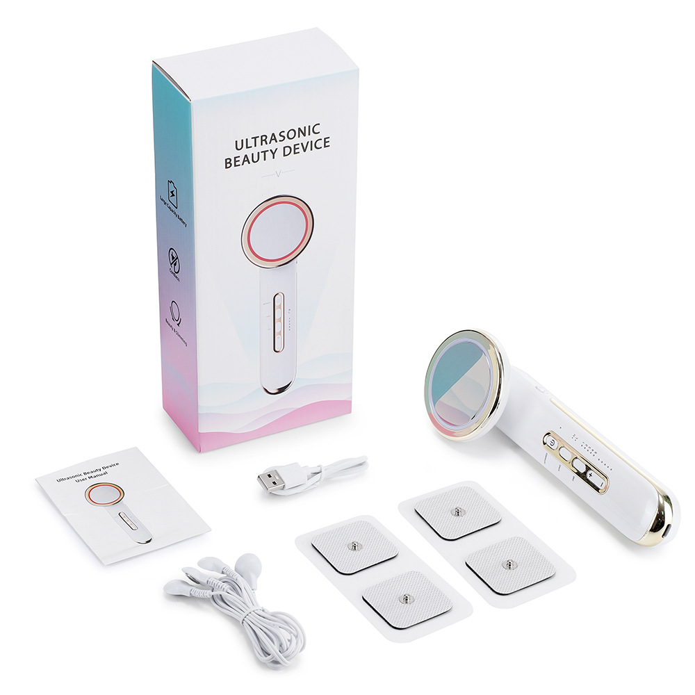 EMS Body Sculpting Device with 5 Modes, Rechargeable Far Infrared & Ultrasonic Fat Burning Slimming Beauty Instrument - Image 5