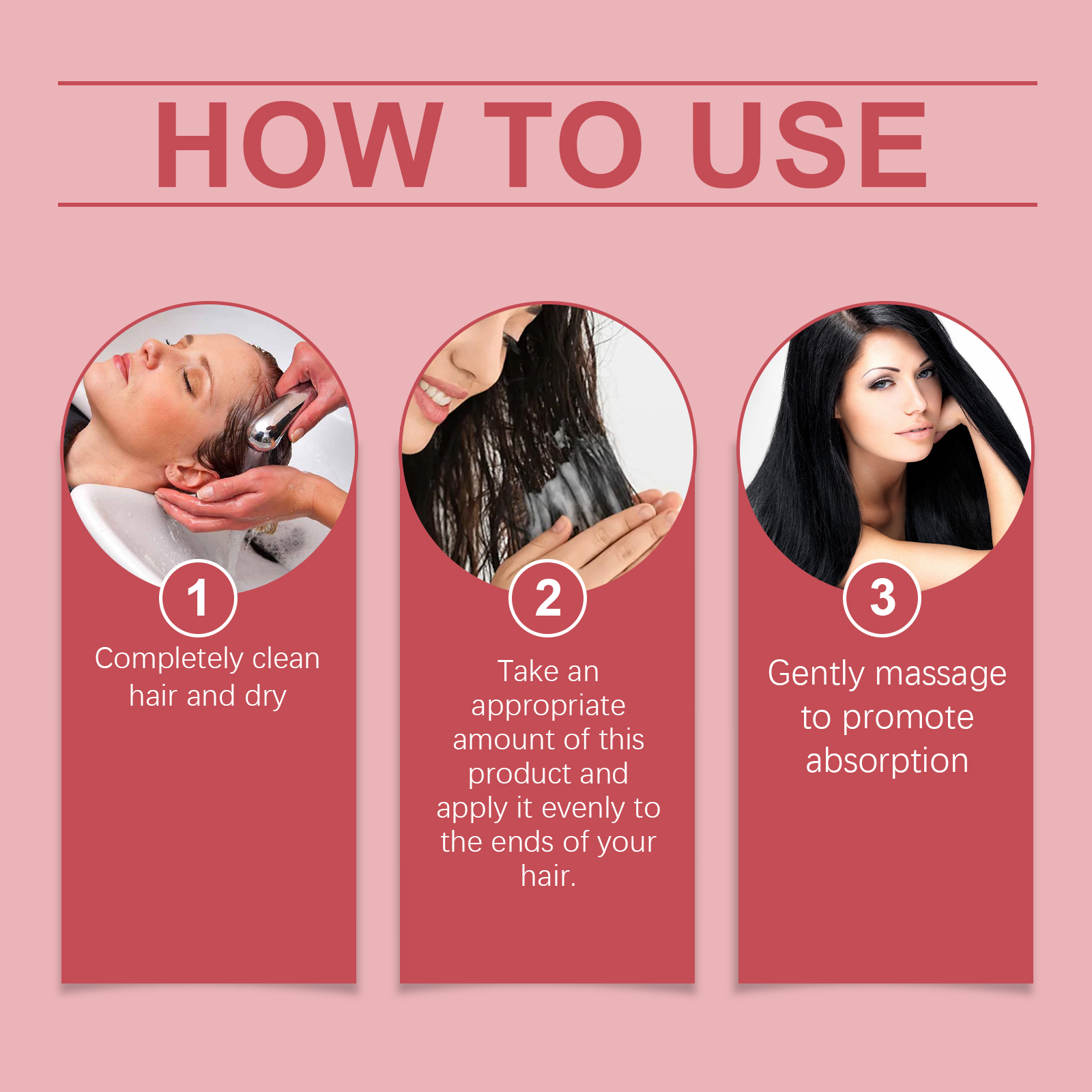 Hoegoa Leave-In Hair Care Essence Rosemary Begonia Hair Care Essence Strengthens And Nourishes Hair - Image 6