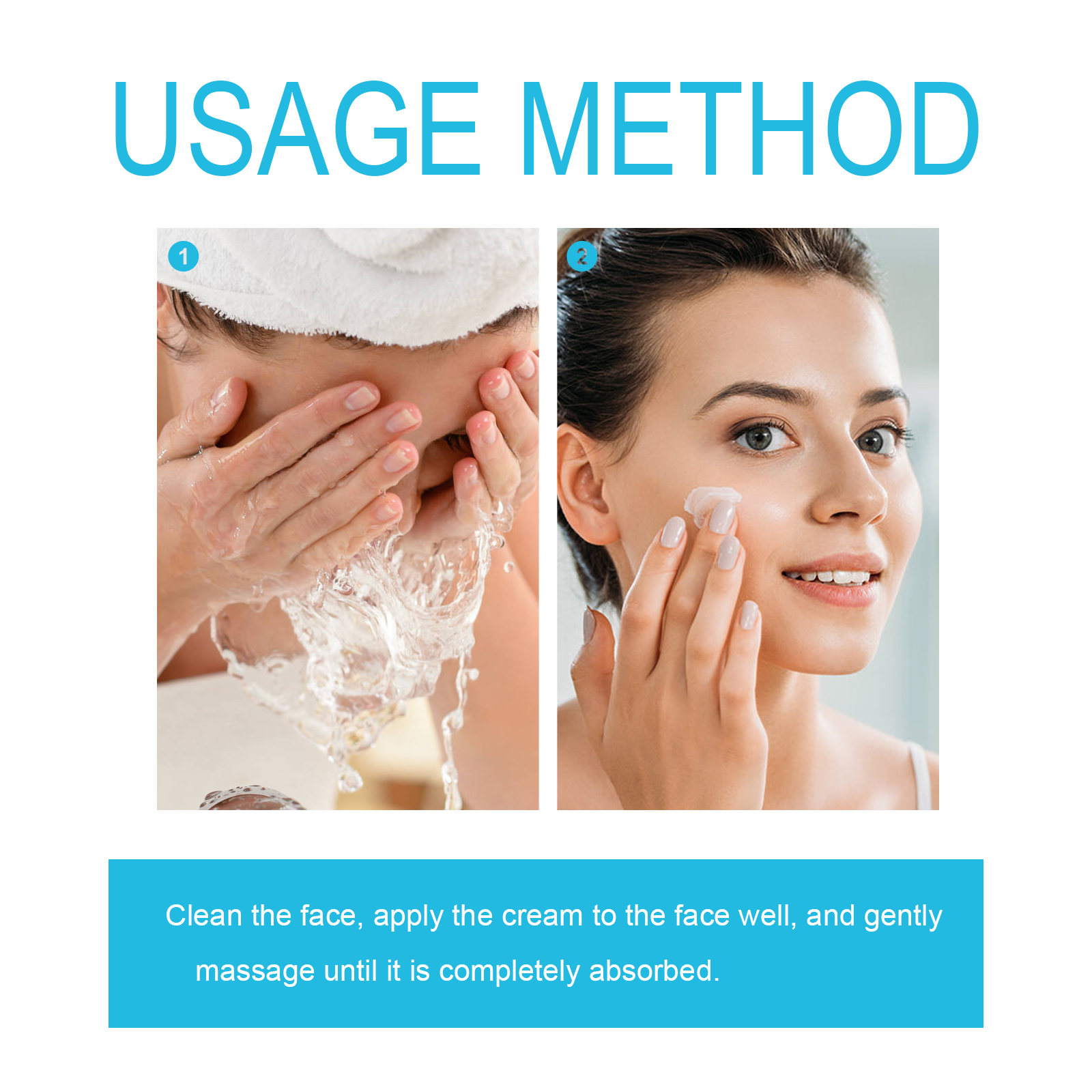 WIYUN Hyaluronic Acid Face Cream, Fade Wrinkles Repair Skin Barrier Moisturizing Moisturizing Skin Anti-Wrinkle Cream - Image 7