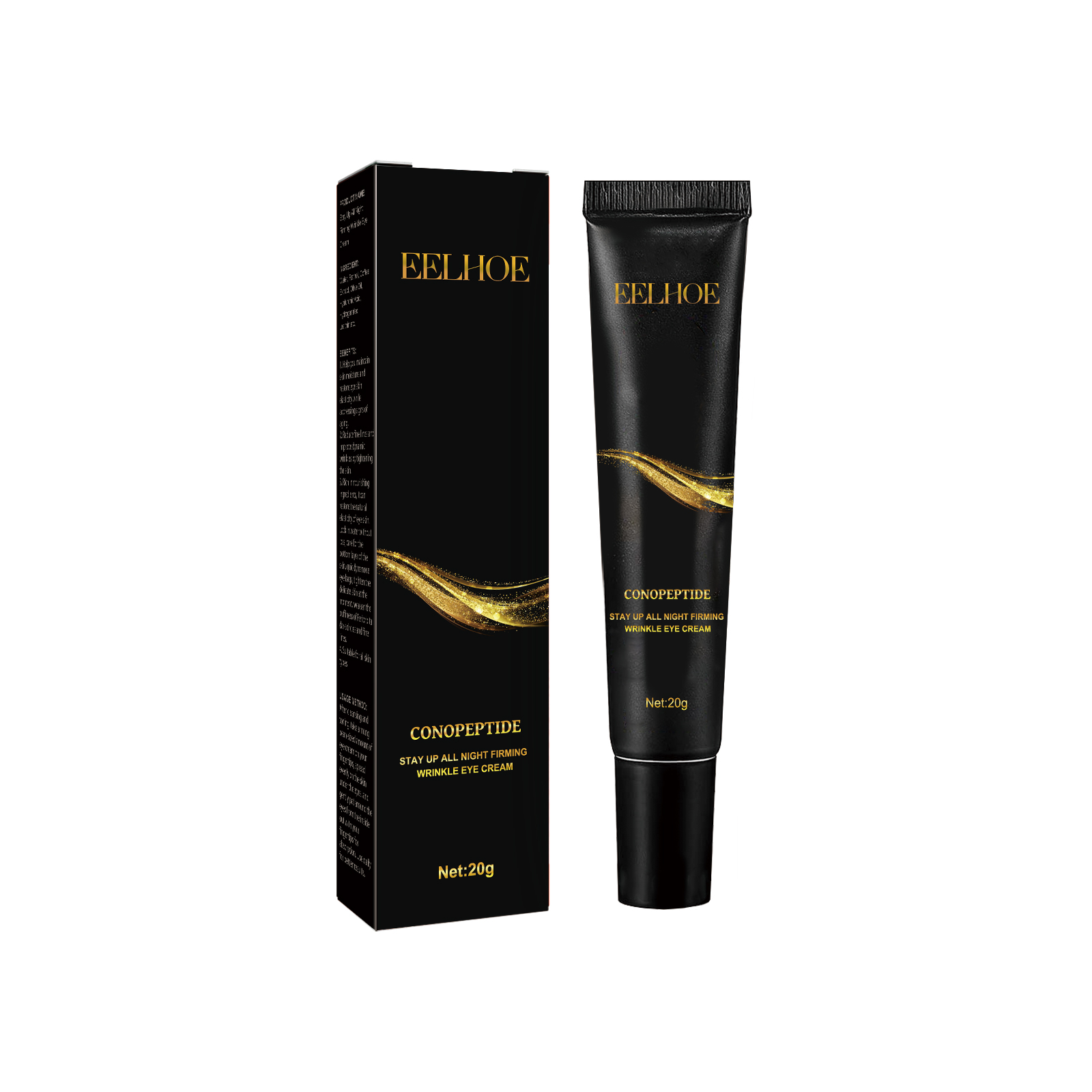 EELHOE Eye Firming Cream, Relieves Bags, Black Eyes, Firms, Moisturizes, Repairs Skin Eyes Cream - Image 2