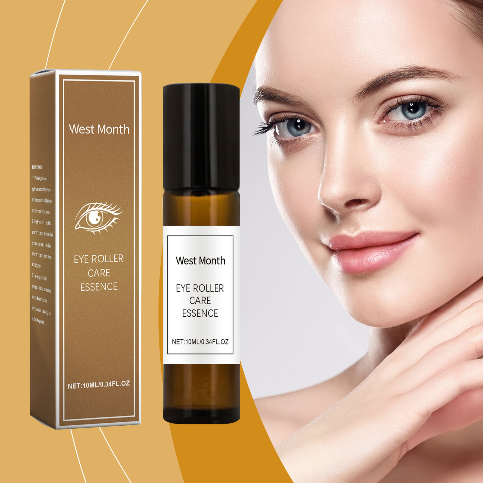 West&Month Eye Care Essence, Firming Eyes, Nourishing And Moisturizing Skin Massage And Moisturizing Essence - Image 2